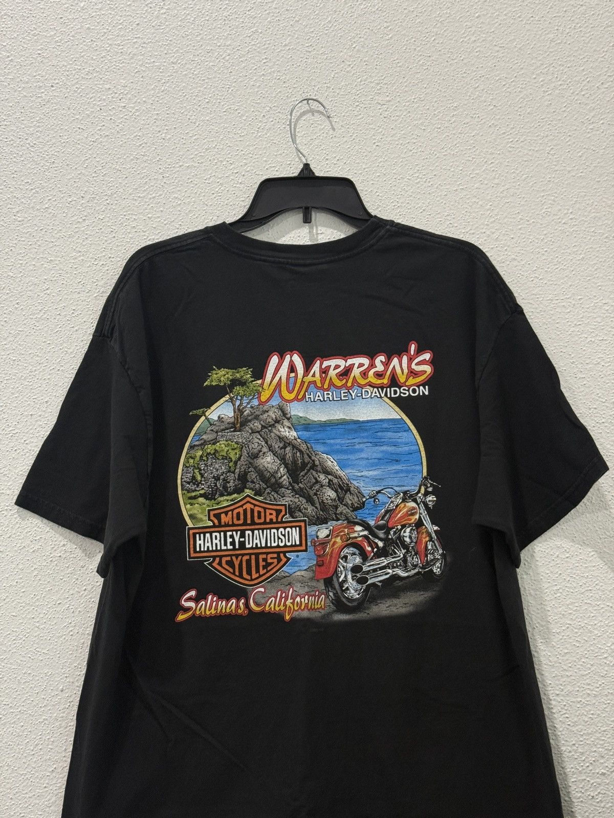 Harley Davidson Vintage Y2K Warrens Harley Davidson Salinas CA 2005 XL USA Size US XL / EU 56 / 4 - 2 Thumbnail