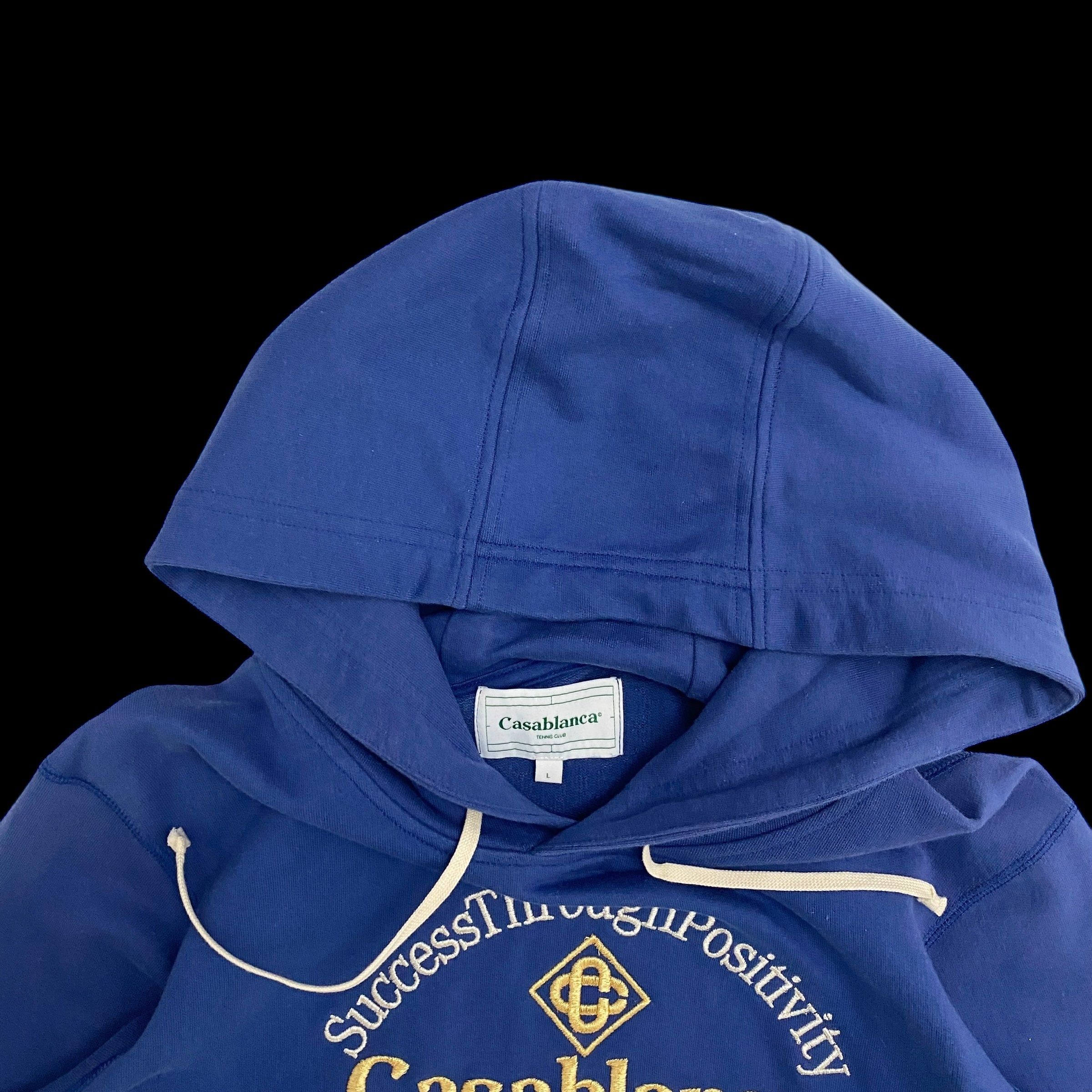 Casablanca Casablanca 'Success Through Positivity' Embroidered Hoodie Size US L / EU 52-54 / 3 - 3 Thumbnail
