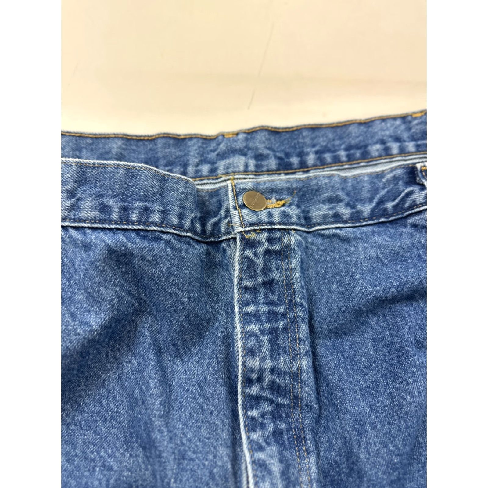 Carhartt VINTAGE: No? (Wait) Carhartt Jeans Mens 42x32 Blue Denim Cotton Workwear Dungaree Fit Straight Leg Size US 42 / EU 58 - 6 Thumbnail