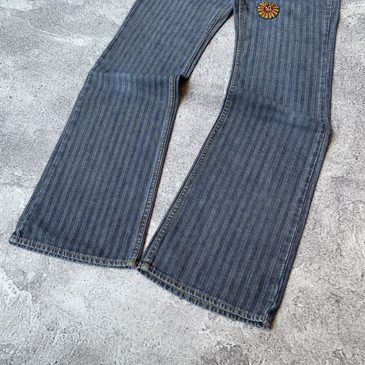 Hysteric Glamour × If Six Was Nine × Japanese Brand Rare🔥 Hysteric Glamour Patch embroidery Flared Denim Jeans Size US 30 / EU 46 - 3 Thumbnail