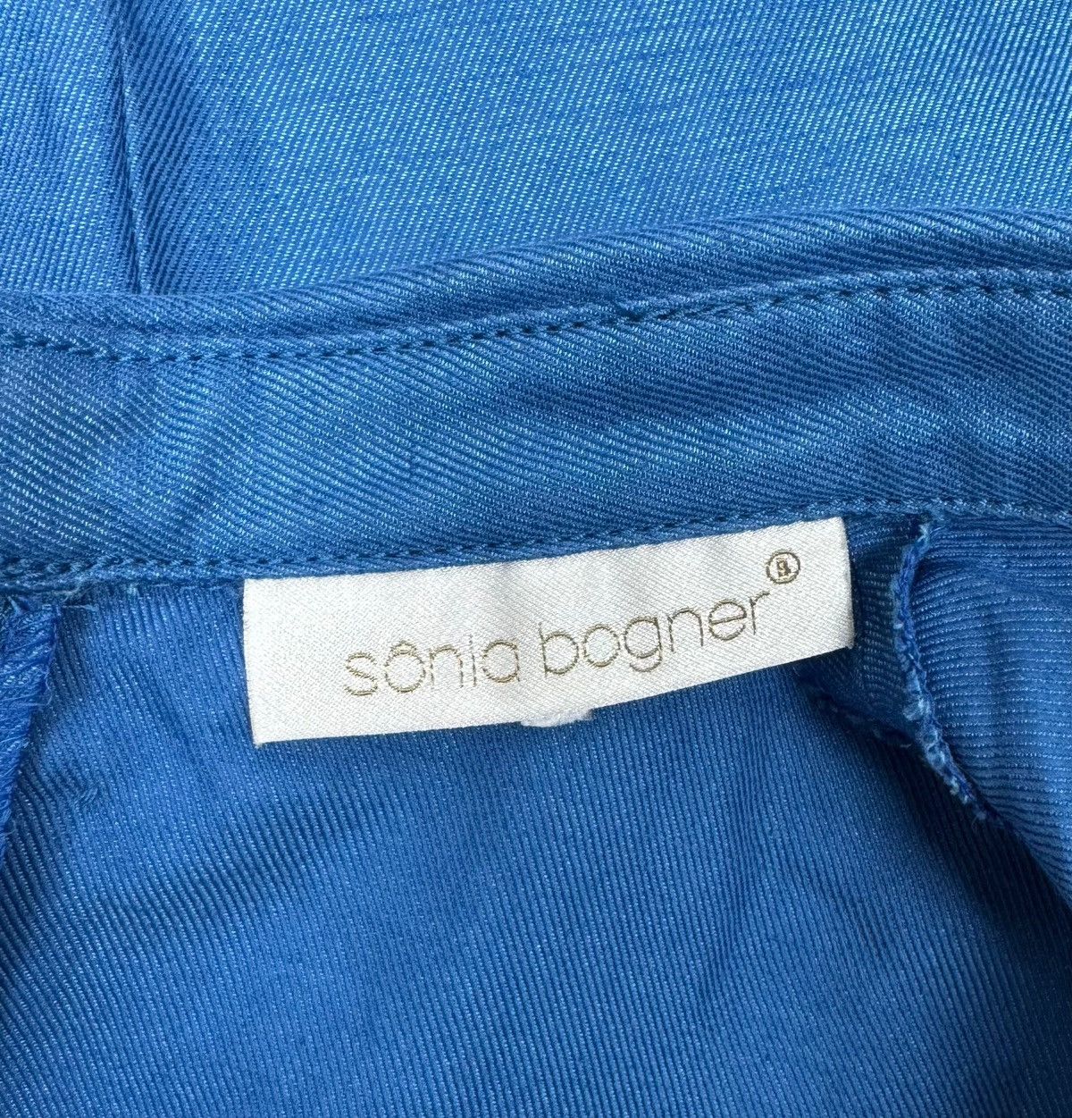 Bogner Sonia Bogner Shirt Dress Cotton Silk Linen size L Size L / US 10 / IT 46 - 14 Thumbnail