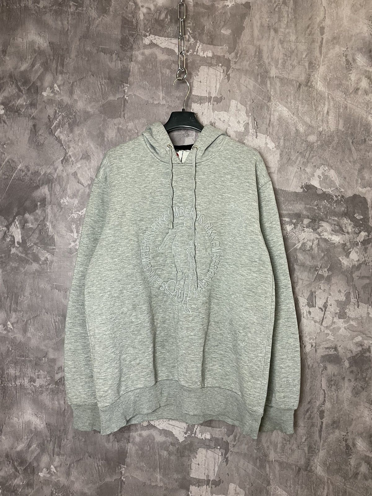 Dirk Bikkembergs × Vintage Dirk Bikkemberg vintage football embroidered logo hoodie Size US L / EU 52-54 / 3 - 1 Thumbnail