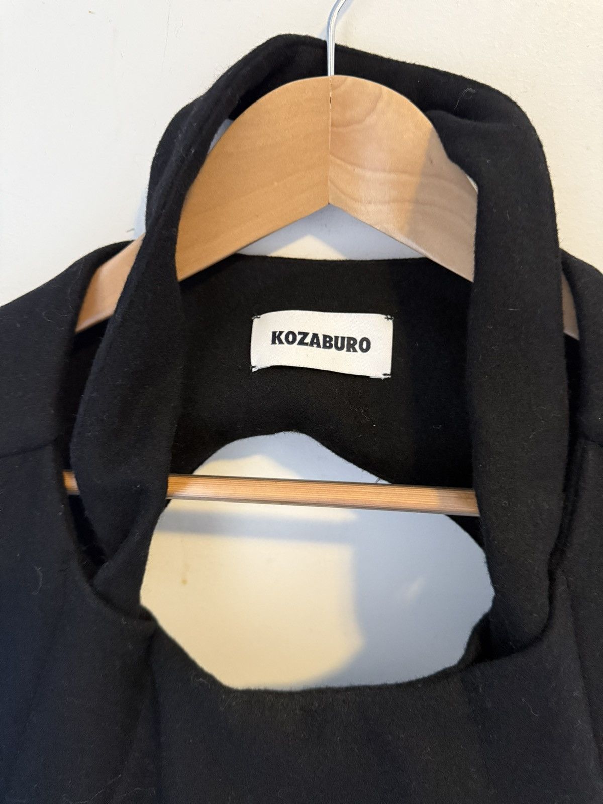 KOZABURO Kozaburo adjustable wool apron coat Size US S / EU 44-46 / 1 - 4 Thumbnail