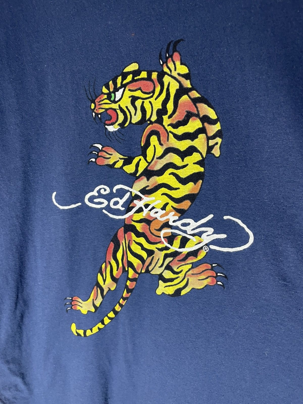 Ed Hardy × Vintage Ed hardy vintage streetwear T shirt Size US XL / EU 56 / 4 - 3 Thumbnail