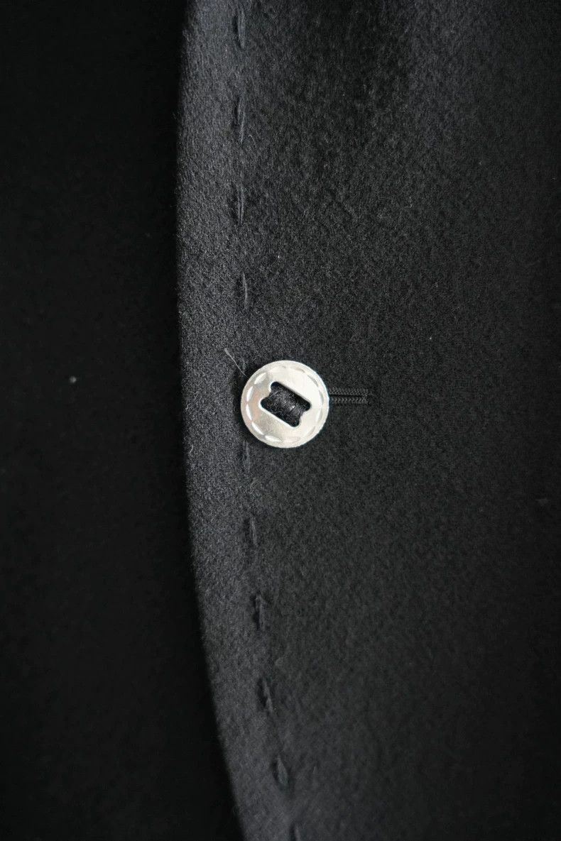 Yohji Yamamoto Yohji Yamamoto Yohji Yamamoto Hand-Stitched Black Suit Jac Size US M / EU 48-50 / 2 - 3 Thumbnail