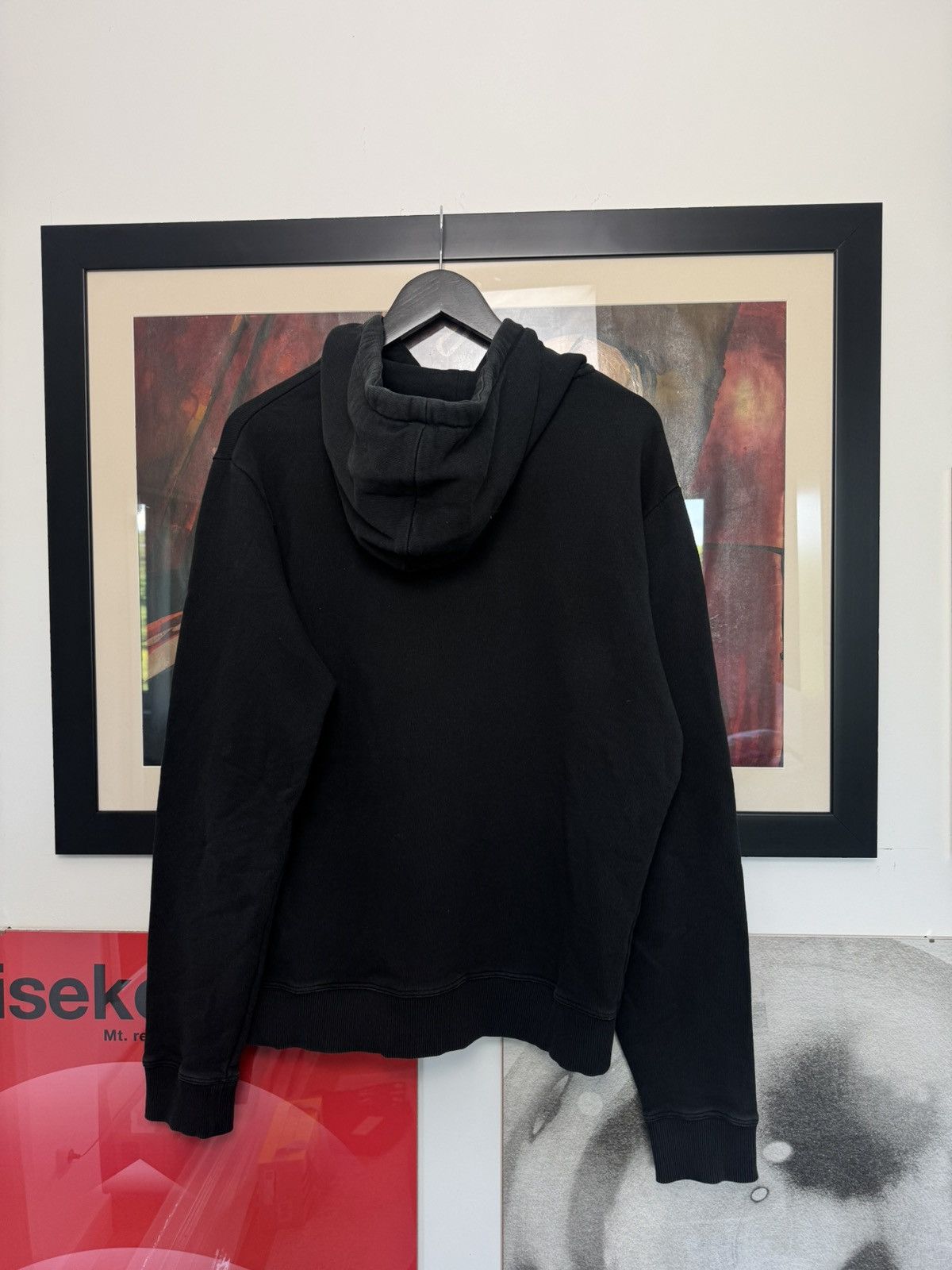 Saint Laurent Paris Saint Laurent Slow Kissing Mouth Logo Hoodie Hedi Slimane Size US XL / EU 56 / 4 - 2 Thumbnail