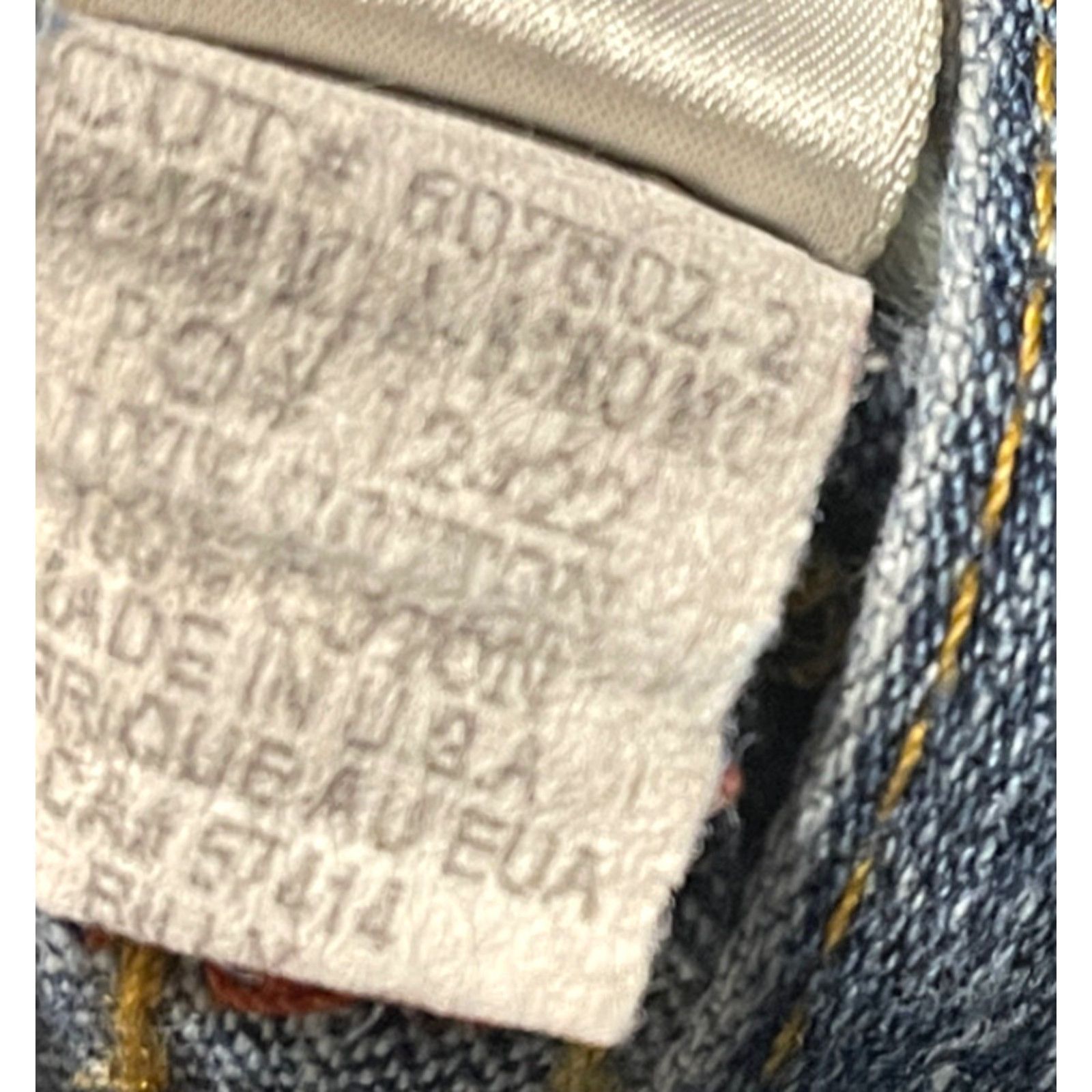 True Religion True Religion Billy Men’s Jeans Blue USA Made Size 42x33 Denim 5-Pocket Design Belt Loops Button Stitched Vintage No Size US 42 / EU 58 - 6 Thumbnail