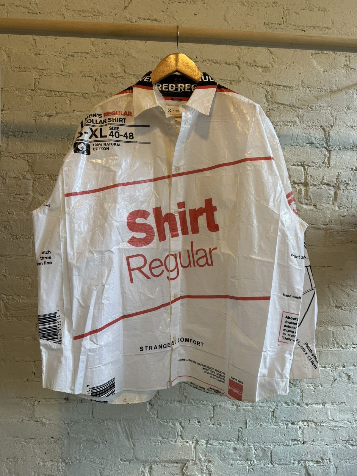 Doublet BRAND NEW wTAGS: Plastic Bottle Shirt | Grailed