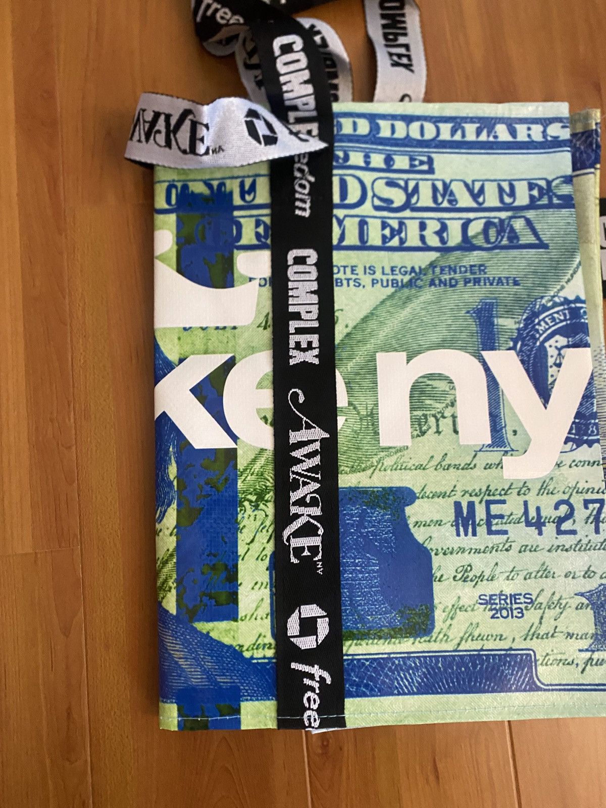 Awake NY Complexcon Exclusive Awake NY Chase Tote Bag Blue Size ONE SIZE - 5 Thumbnail