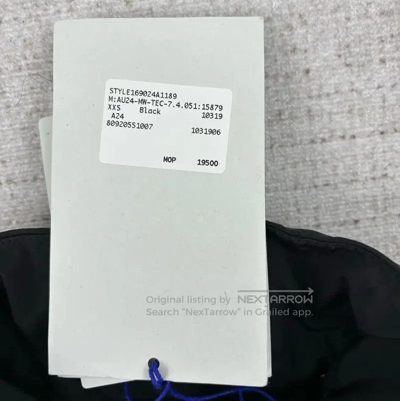 Burberry Burberry Women's Black Nylon Embroidered Jacket. Size XXS / US 00 / IT 34 - 6 Thumbnail