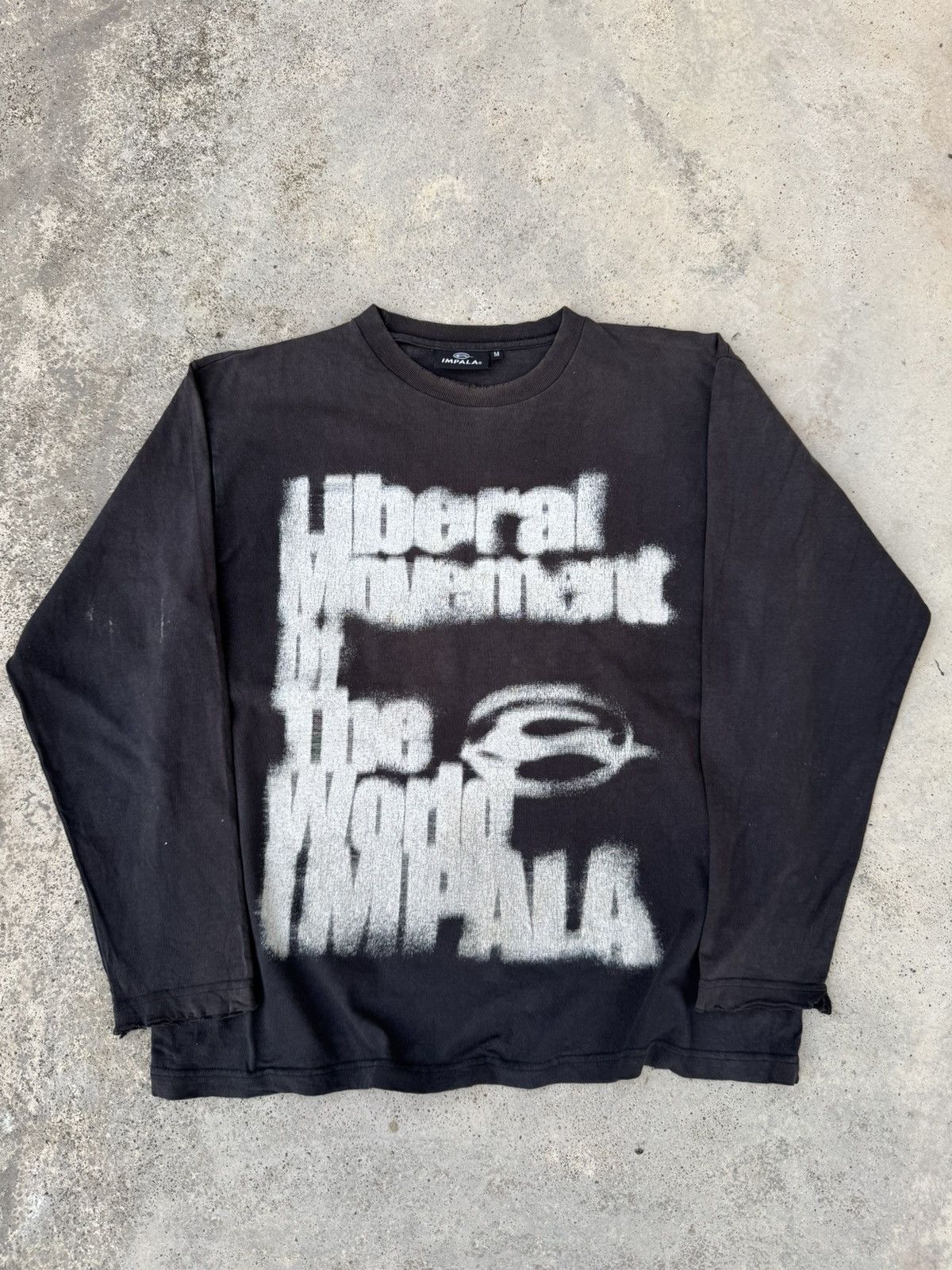 If Six Was Nine Distressed Gothic Impala “Liberal Movement in the World” Size US M / EU 48-50 / 2 - 1 Thumbnail