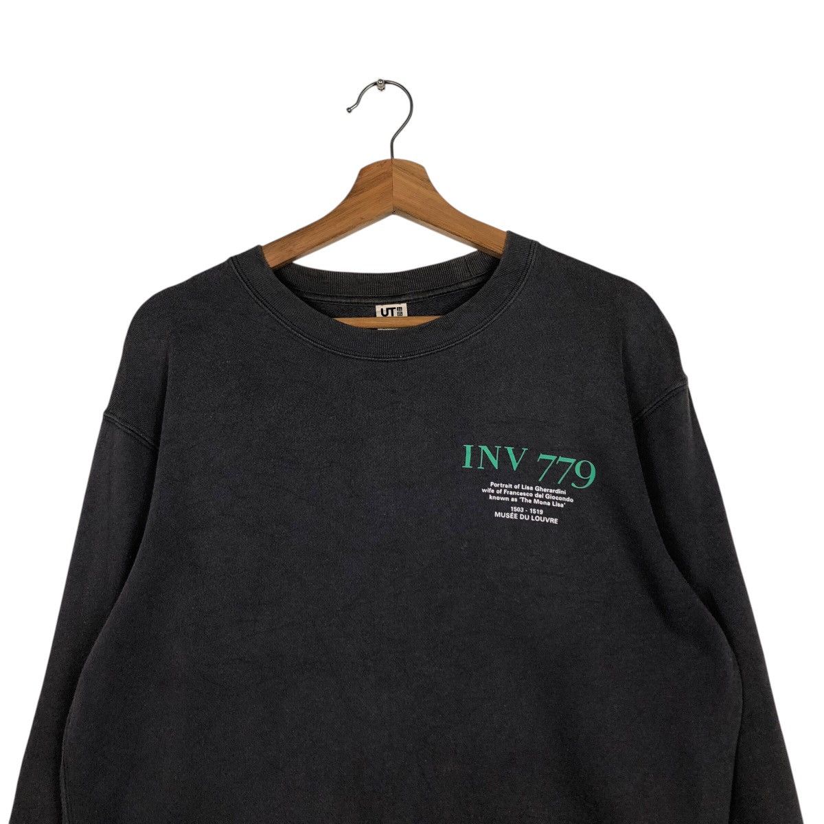 Uniqlo Vintage Musee Du Louvre X Peter Saville Sweatshirt Big Logo Size US M / EU 48-50 / 2 - 4 Thumbnail
