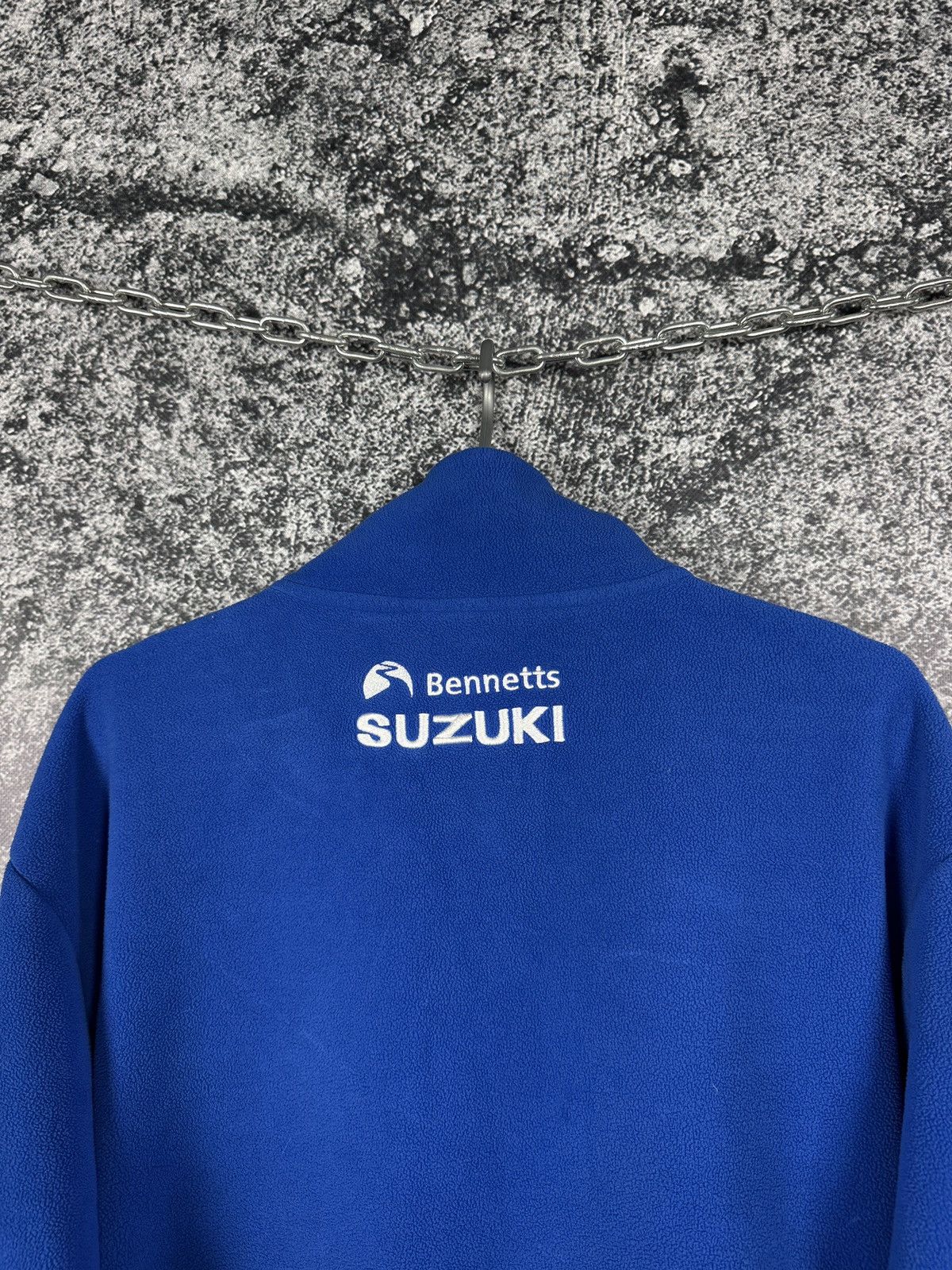 Vintage Team Suzuki Racing Full Zip Fleece Jacket Official MOTO XL Size US XL / EU 56 / 4 - 9 Thumbnail