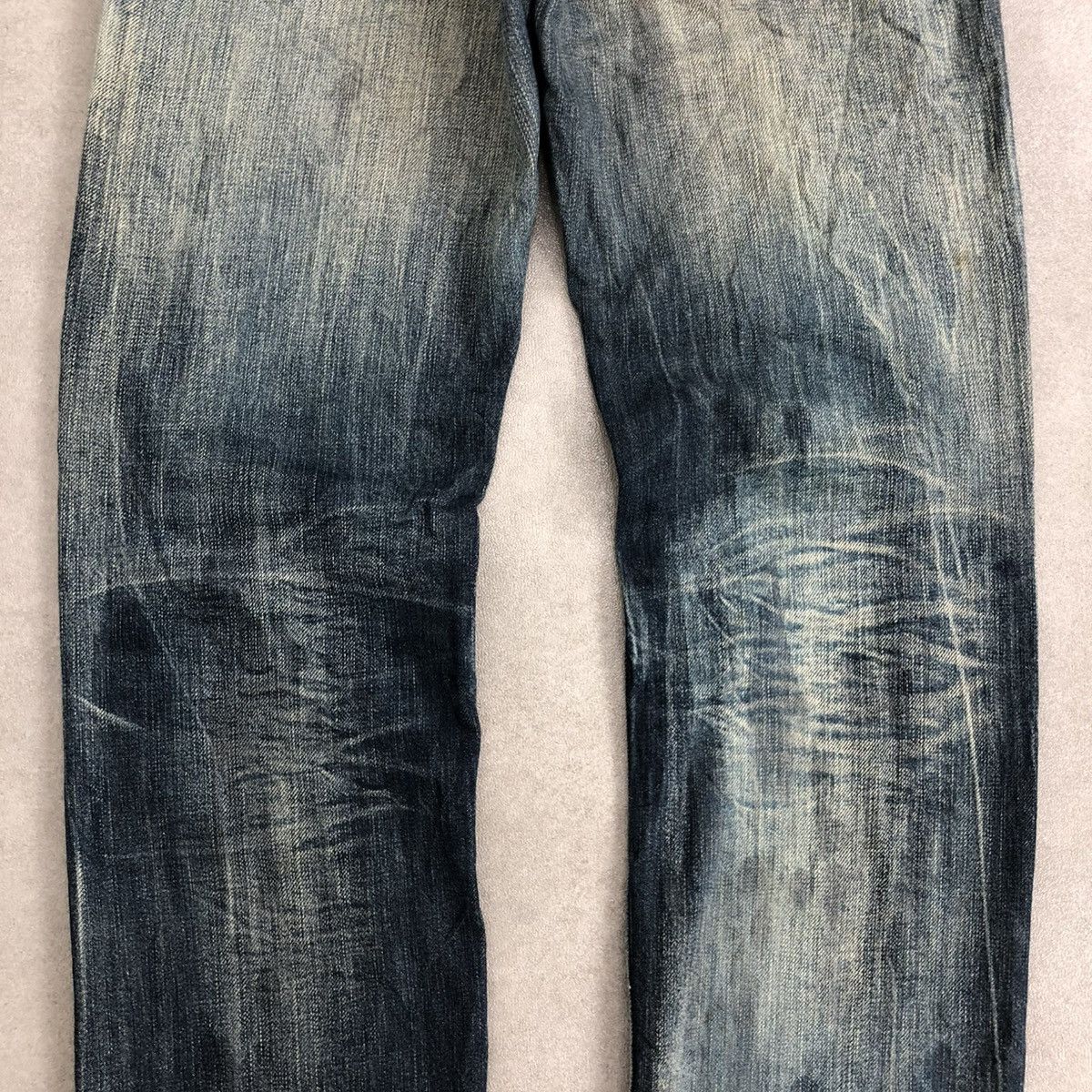Diesel × If Six Was Nine × Le Grande Bleu (L.G.B.) 🇮🇹 2000s Diesel Industry Koolter Distressed Faded Jeans Size US 29 - 19 Thumbnail