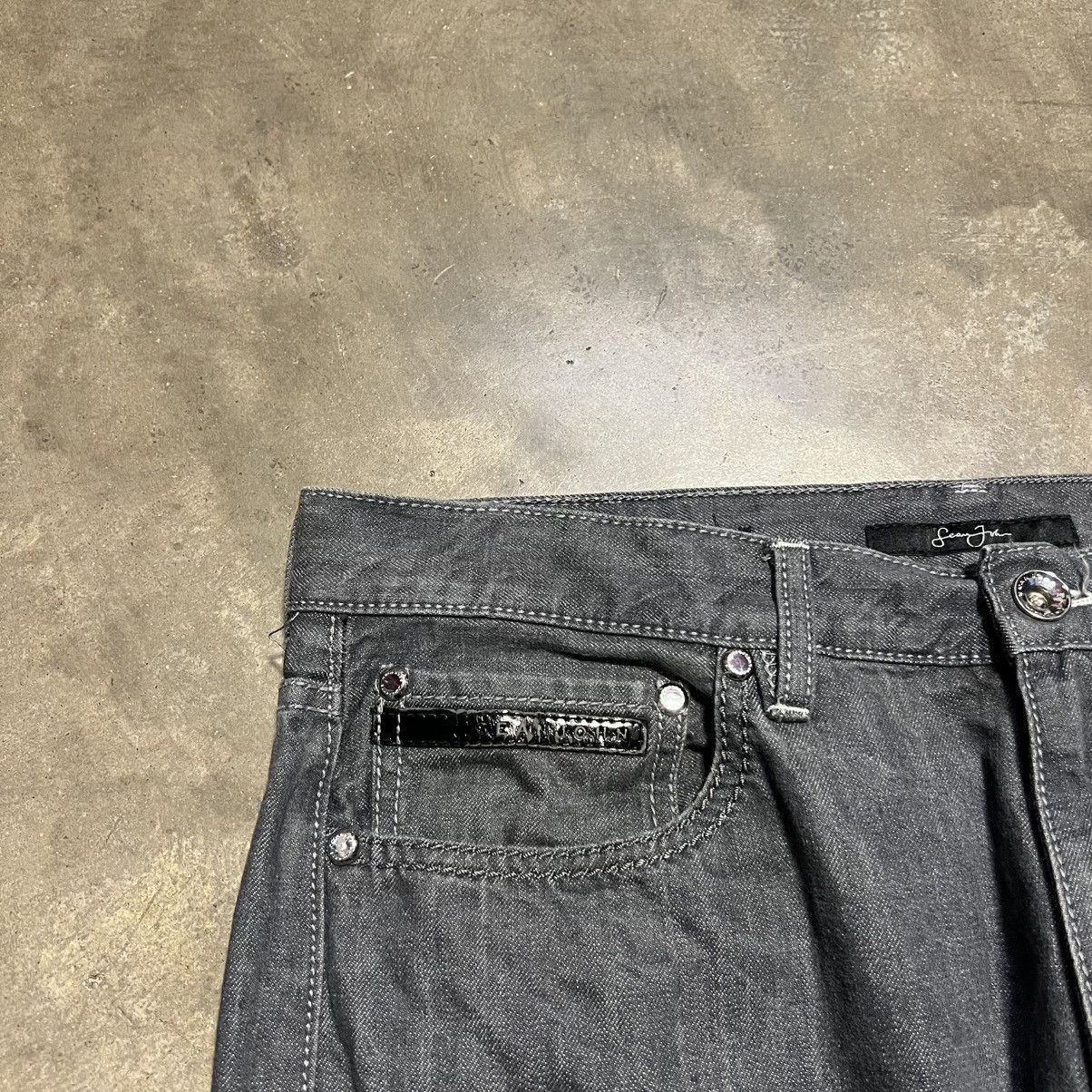 Sean John Vintage Y2K Sean Jean Baggy Denim Jeans Wide Leg Skater Size US 36 / EU 52 - 11 Thumbnail