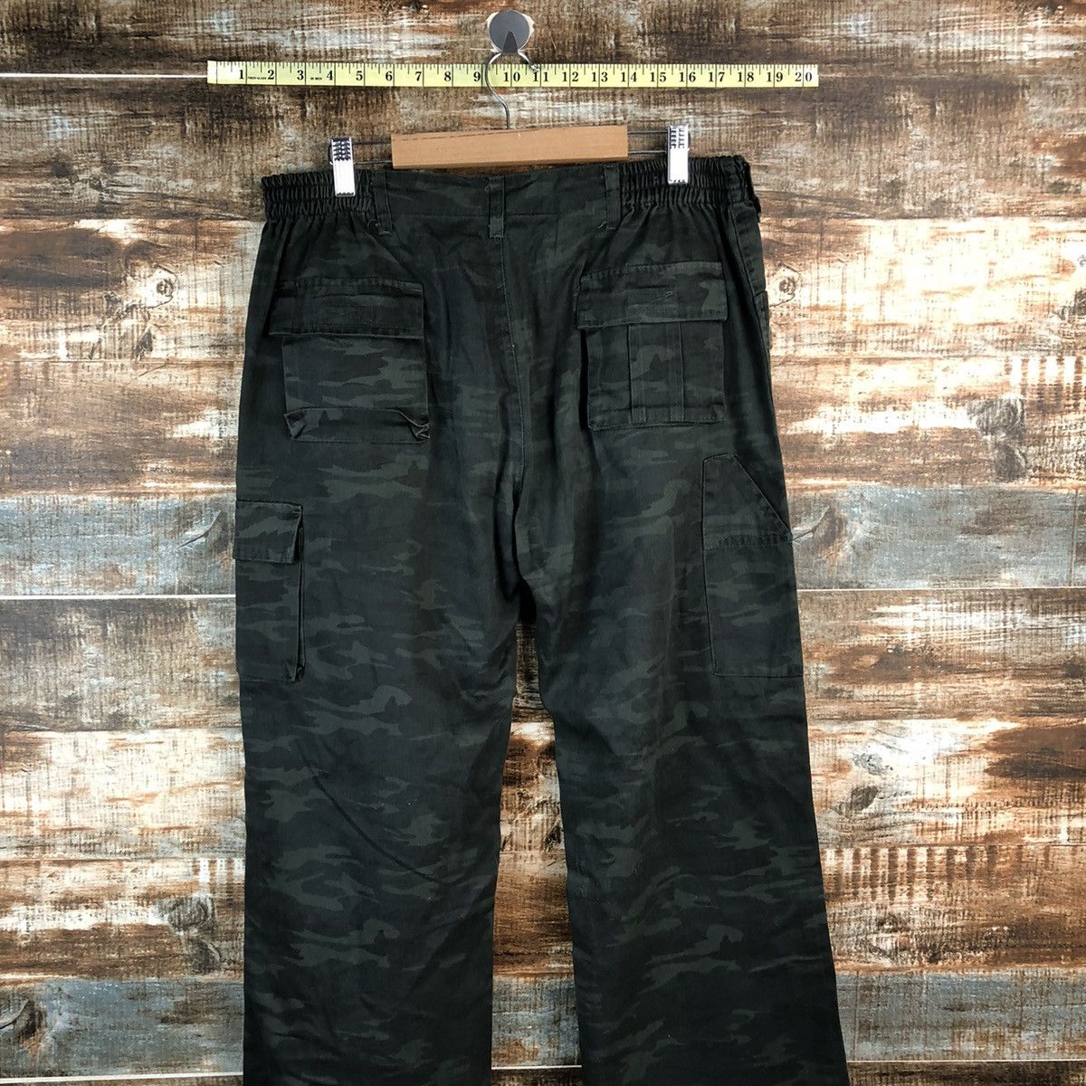 Japanese Brand Fevatis camo utility tactical Cargo Multipocket Pants #A2431 Size US 32 / EU 48 - 13 Thumbnail