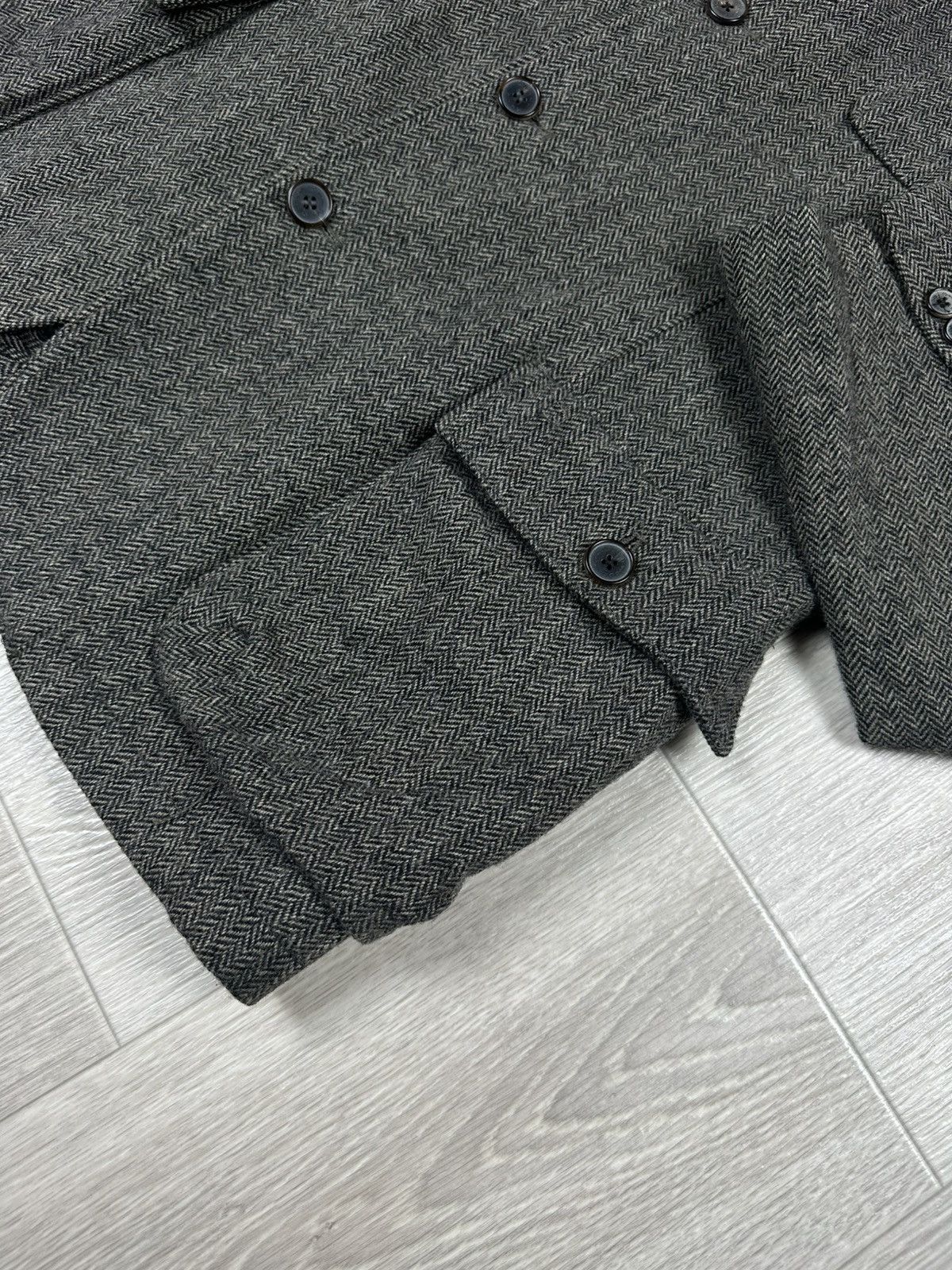 Massimo Dutti Massimo Dutti Grey Wool Blazer Jacket Size US M / EU 48-50 / 2 - 6 Thumbnail