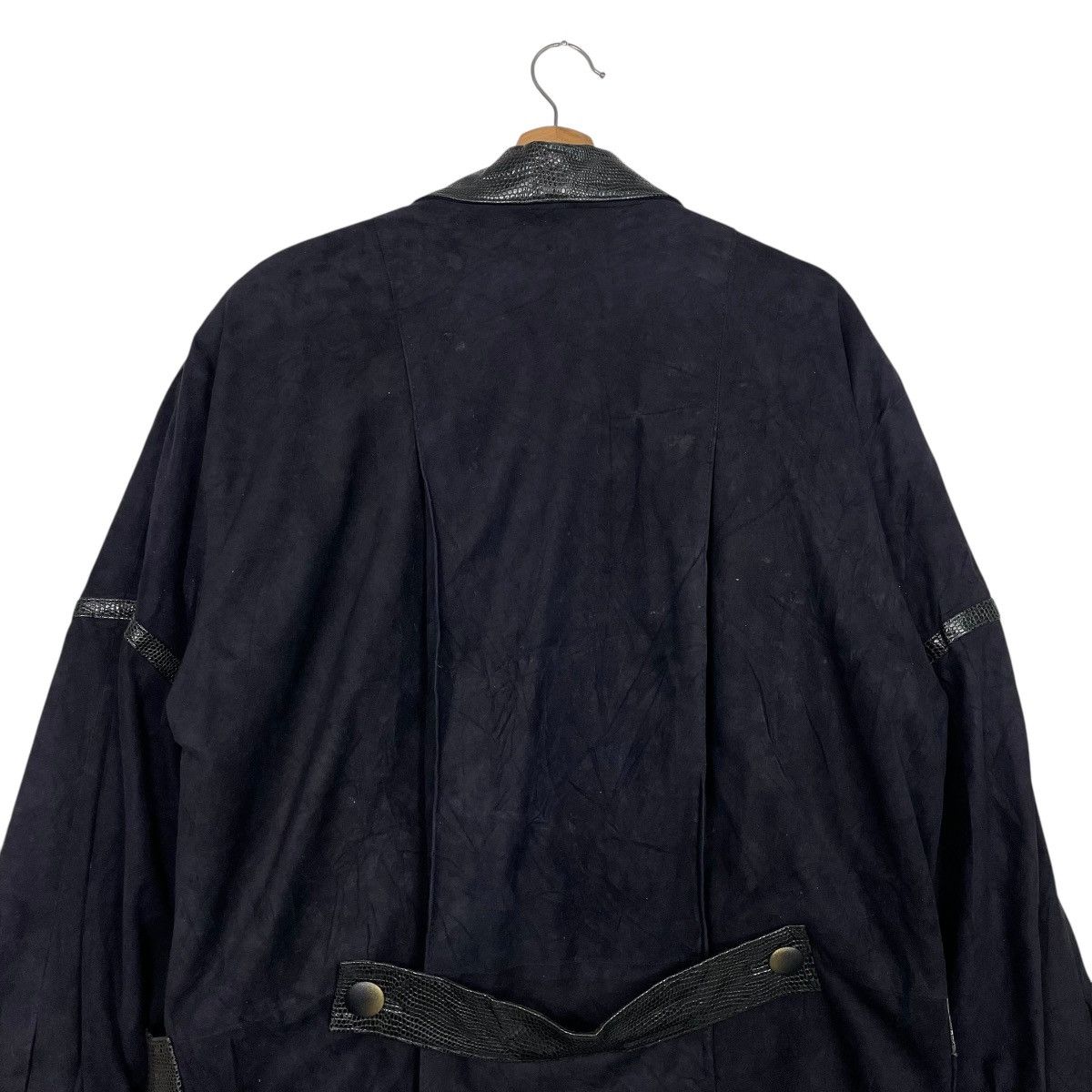 Other Les Etoiles Germany Design Leather Jacket Size L / US 10 / IT 46 - 8 Thumbnail