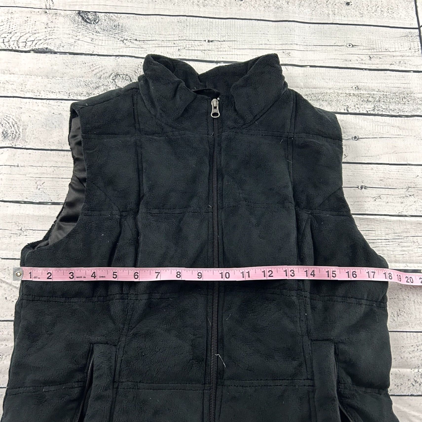Eddie Bauer VINTAGE Eddie Bauer Vest Women’s Small Black Fleece Premium Quality Goose Down Down Vest Women’s Small Black Size S / US 4 / IT 40 - 4 Thumbnail