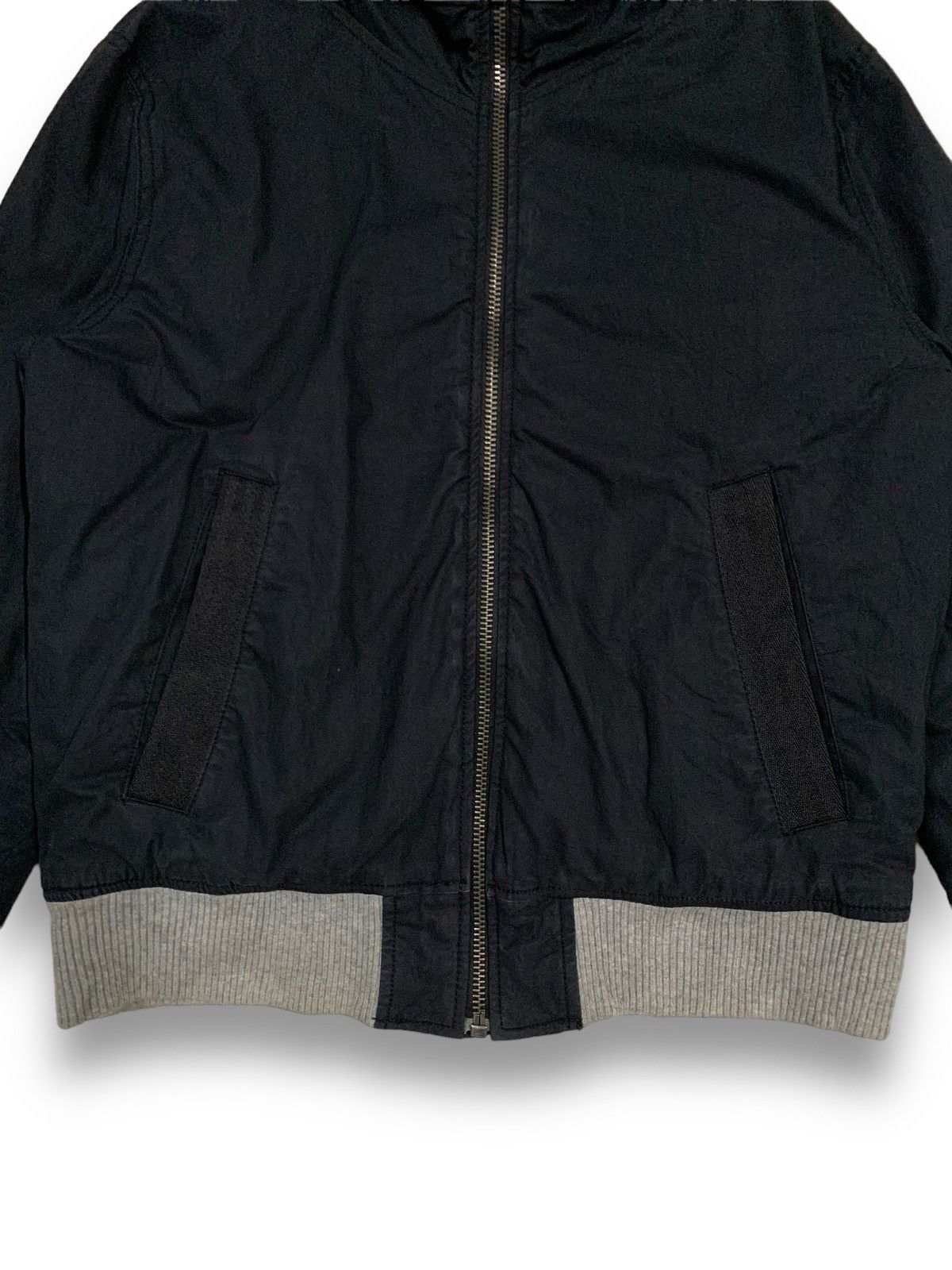 14th Addiction Gap Moonless Night Faux Fur Hooded Bomber Jacket Size US XS / EU 42 / 0 - 8 Thumbnail