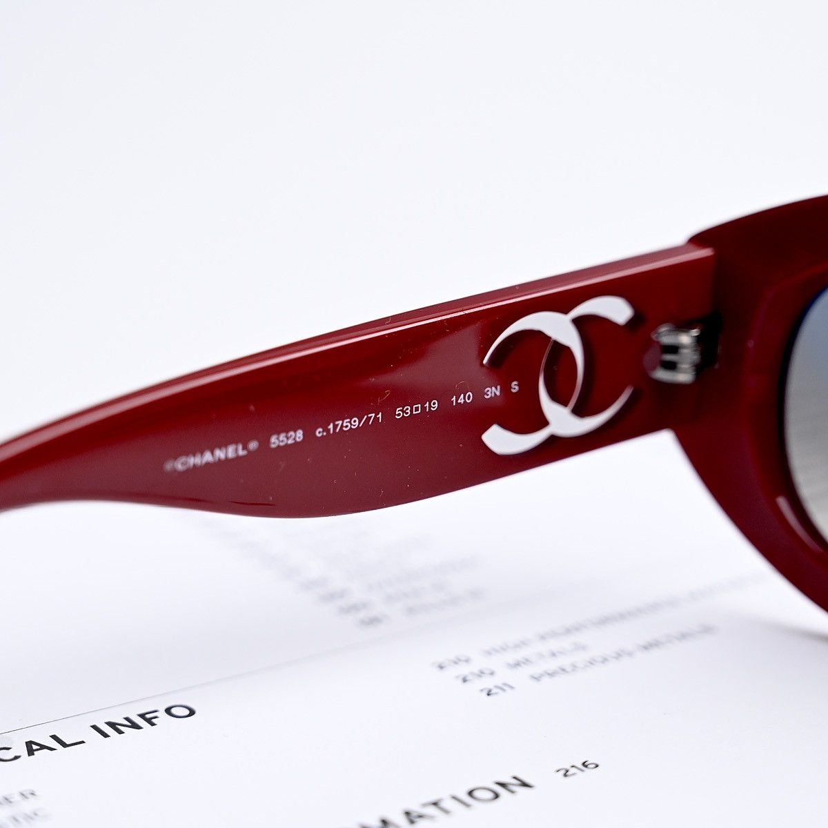 Chanel CHANEL 0CH5528 175971 SUNGLASSES Size ONE SIZE - 6 Thumbnail