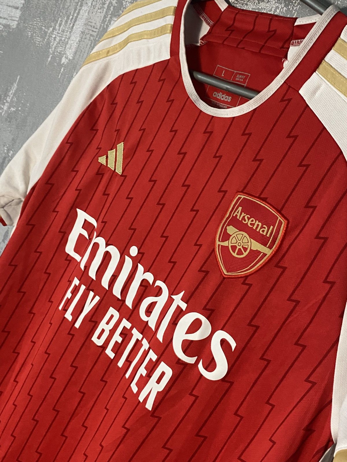Adidas Arsenal Adidas Home Soccer Jersey 2023/24 Football Shirt kit Size US L / EU 52-54 / 3 - 3 Thumbnail