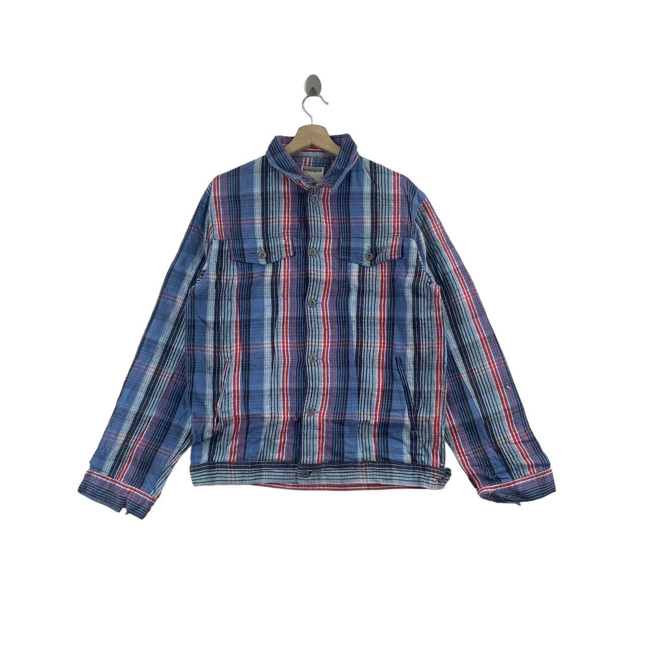 Other RUSH HOUR Tartan Casual Button Up Tee Shirt Western Plaids Size L / US 10 / IT 46 - 1 Thumbnail