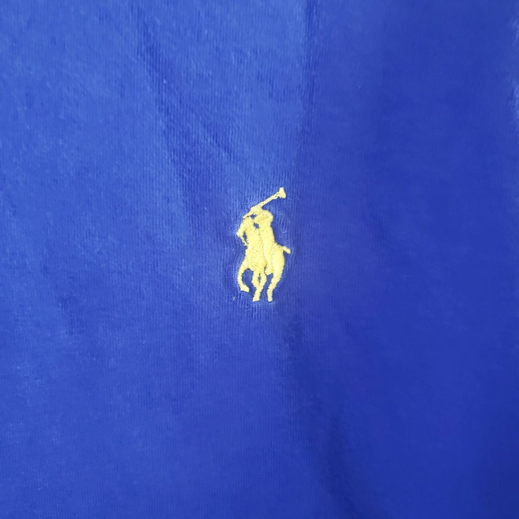 Polo Ralph Lauren Polo Ralph Lauren Shirt Mens L Blue Short Sleeve Logo Crew Neck Classic Fit Size US L / EU 52-54 / 3 - 5 Thumbnail