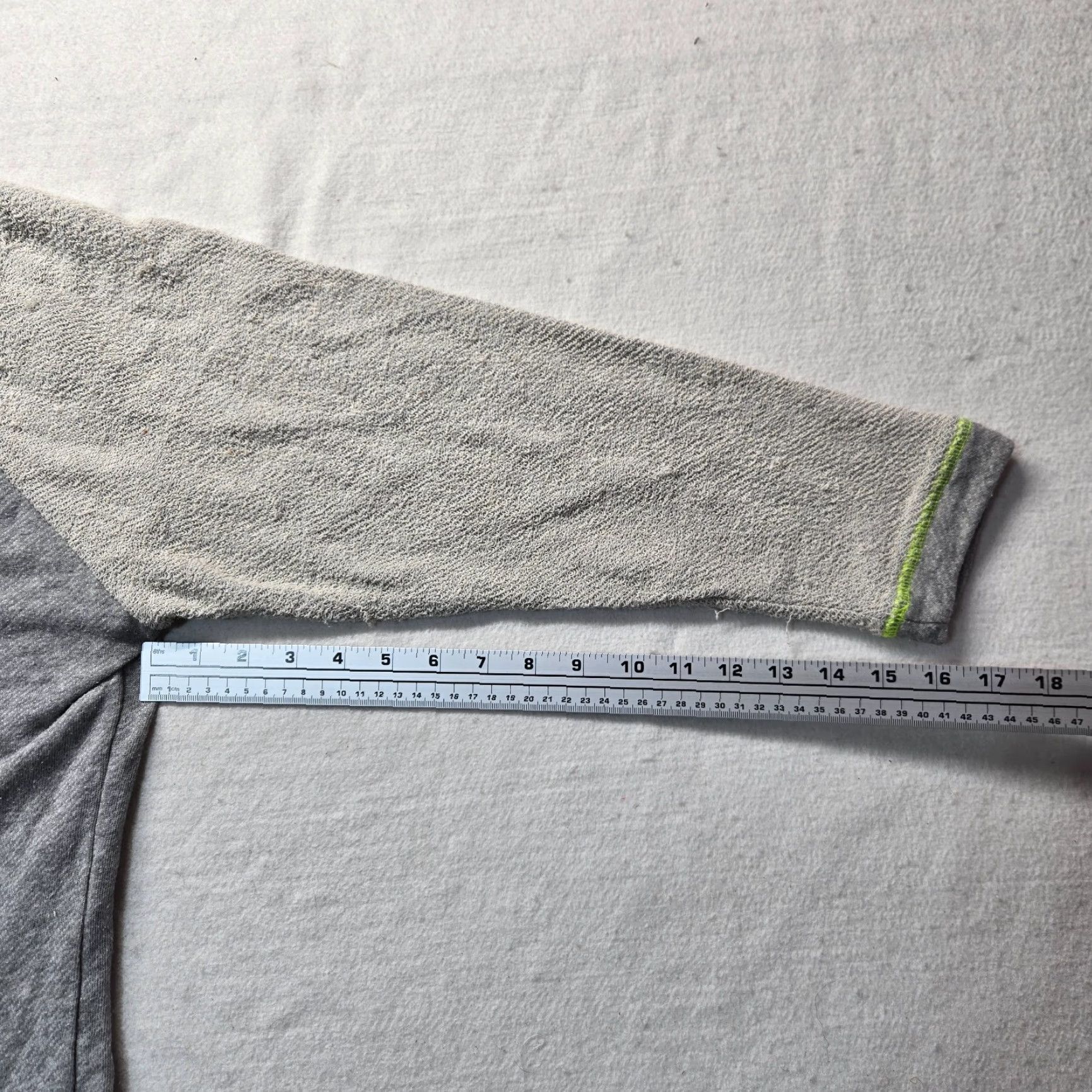 Vintage Bobby Brooks Sweater Pullover 3/4 Sleeve Adult Women 3X Gray Lightweight Cotton Blend Knit Round Neck Pullover Women Size XXL / US 16-18 / IT 52-54 - 5 Thumbnail