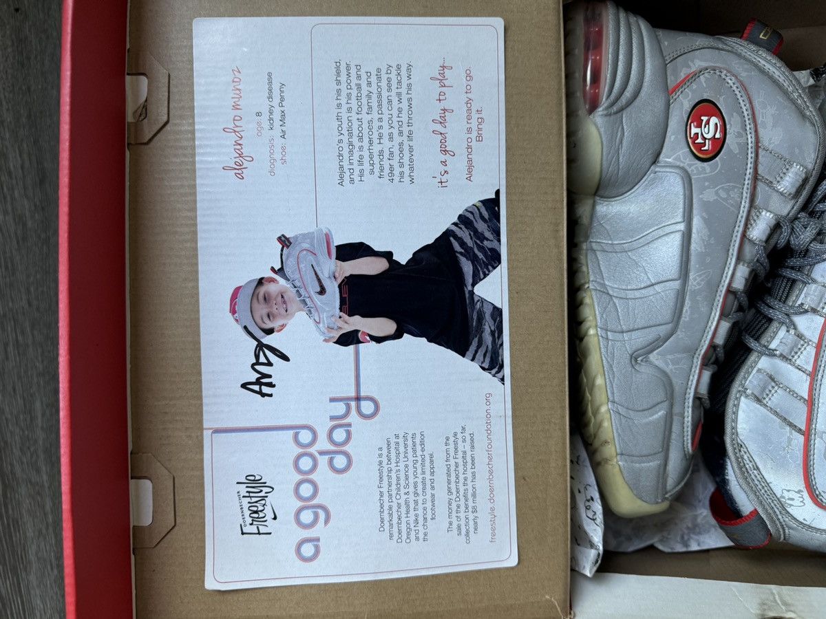 Nike AirMax penny Doernbecher Signed!