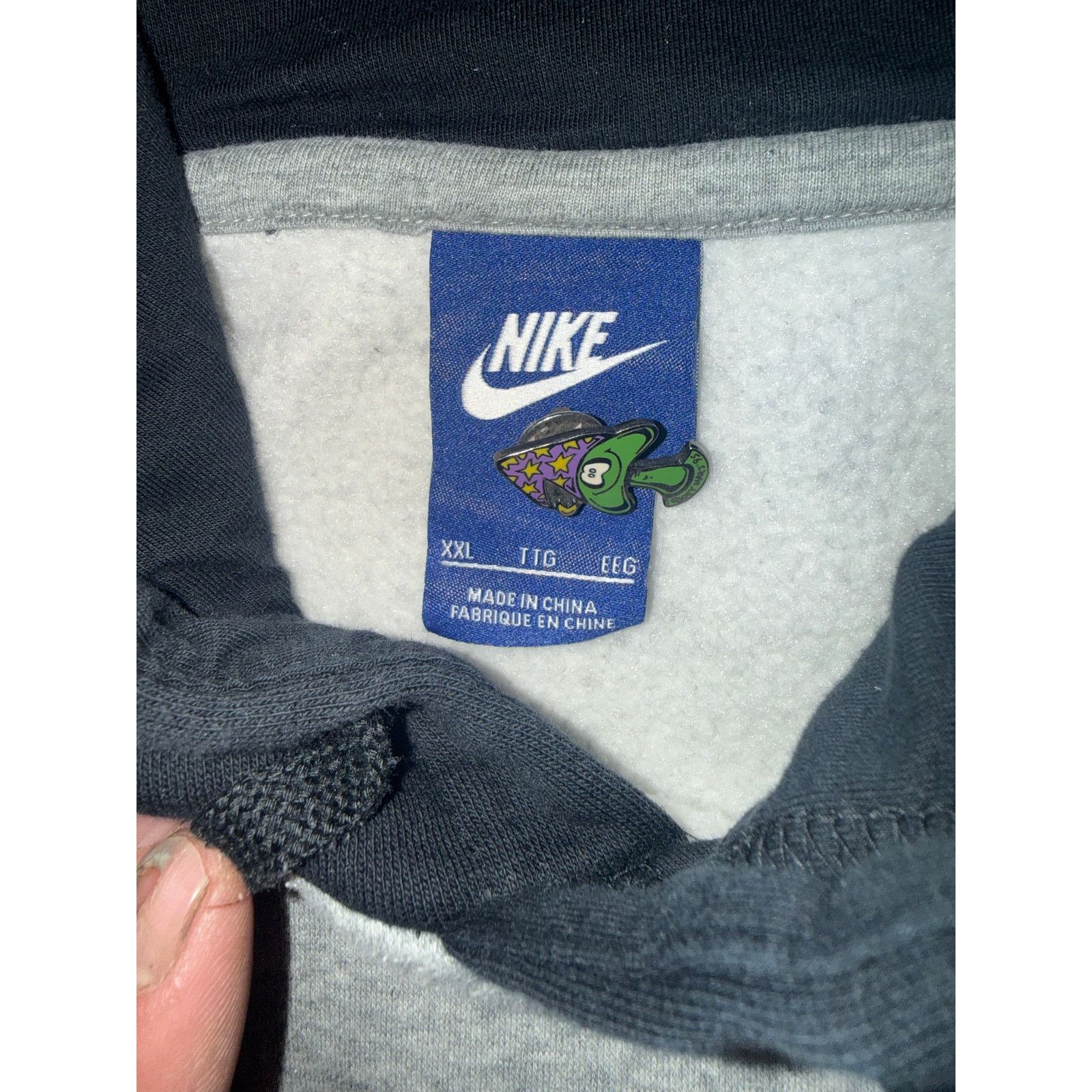 Nike Vintage Nike Just Do It Hoodie Size XXL Size US XL / EU 56 / 4 - 4 Thumbnail