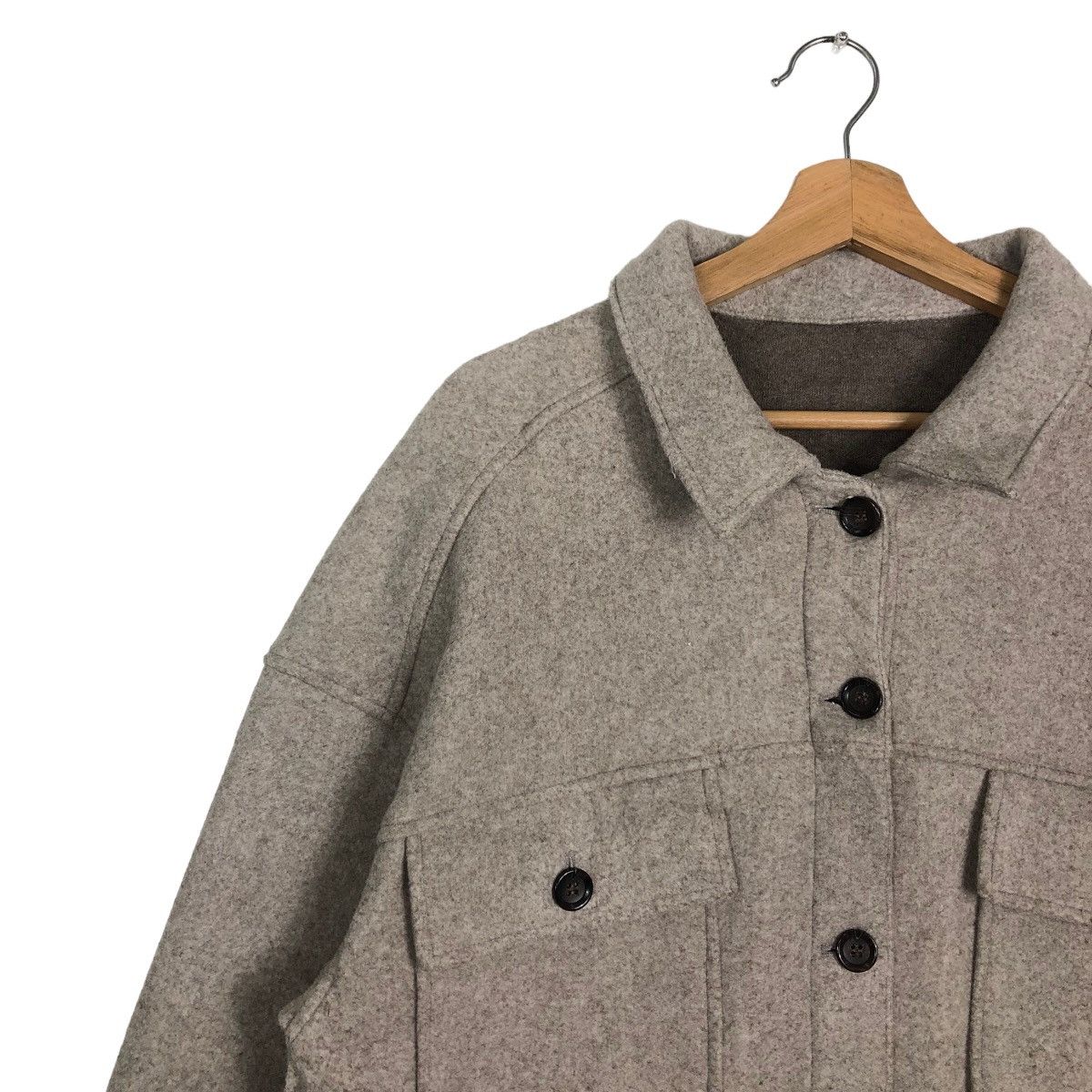 Japanese Brand 🔥90’s Vintage Hikory Chore Wool Jacket Multi Pocket Size US M / EU 48-50 / 2 - 7 Thumbnail