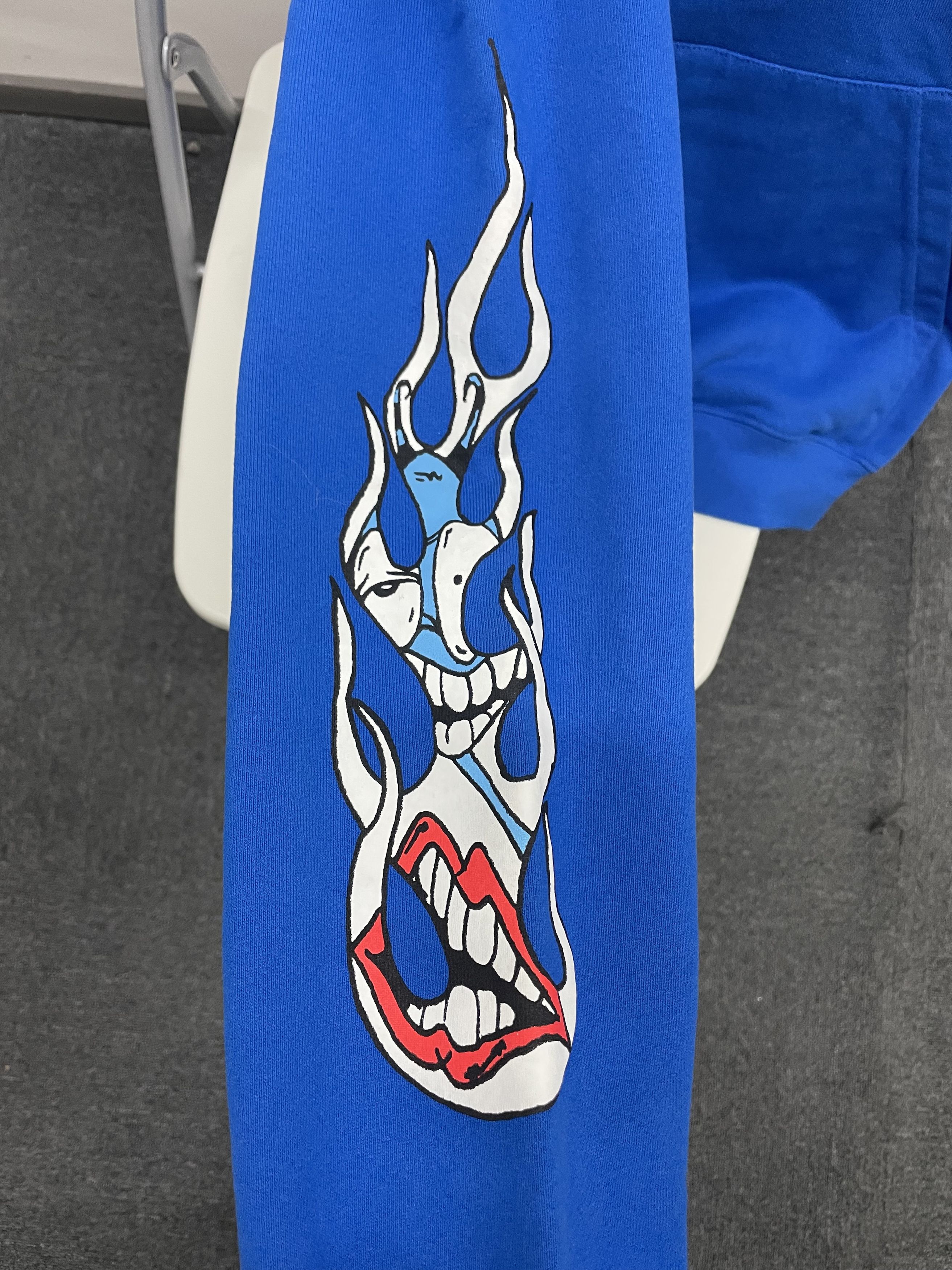 Chrome Hearts Chrome Hearts Matty Boy SPACE Logo Blue Hoodie Size US S / EU 44-46 / 1 - 7 Thumbnail