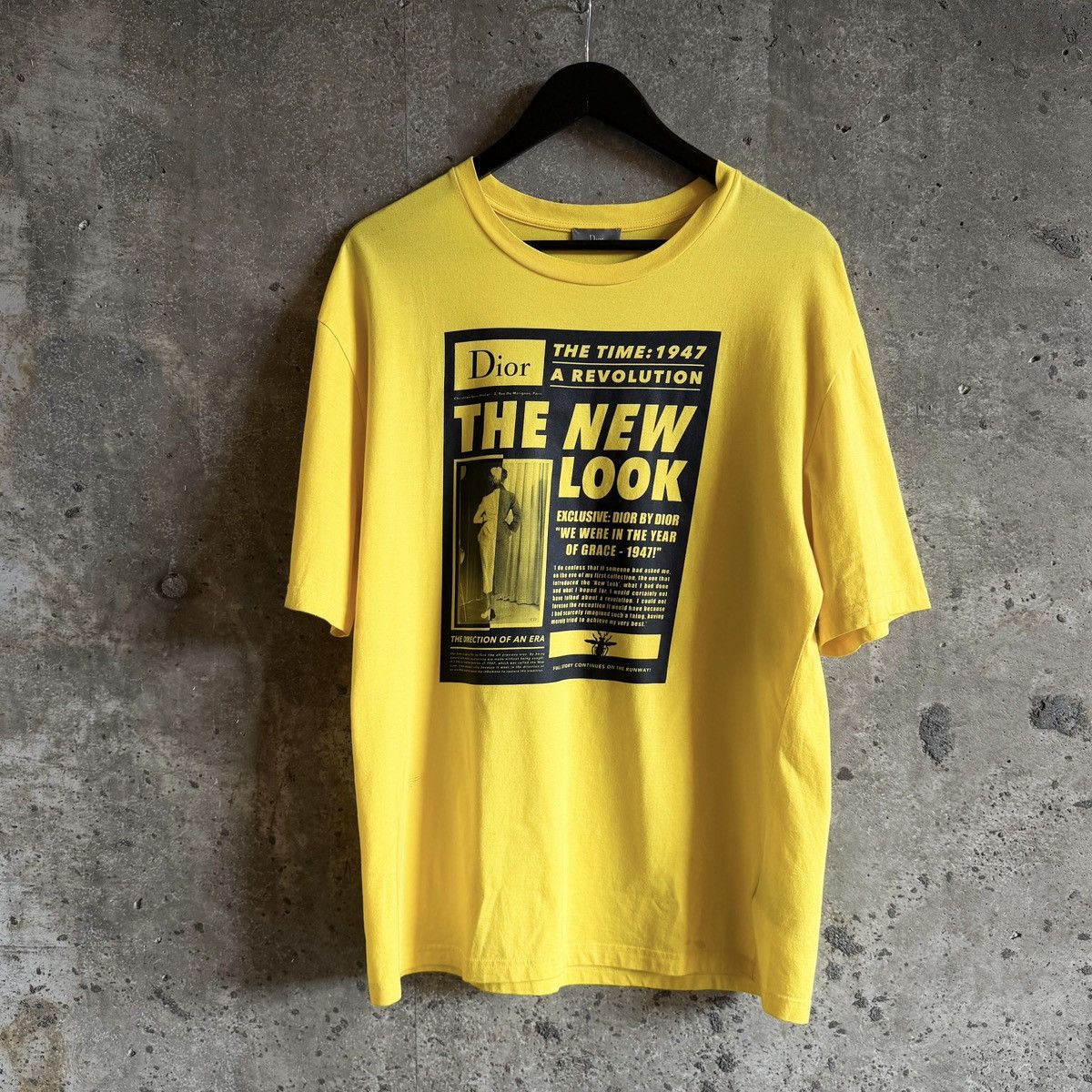 Dior Dior Homme “THE NEW LOOK” T shirt Size US XL / EU 56 / 4 - 1 Thumbnail