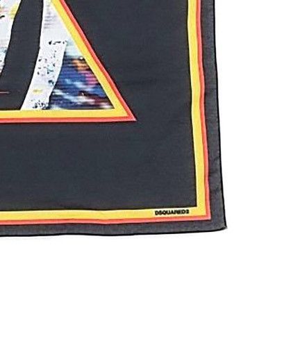 Dsquared2 Dsquared Def Leopard Scarf Size ONE SIZE - 3 Thumbnail