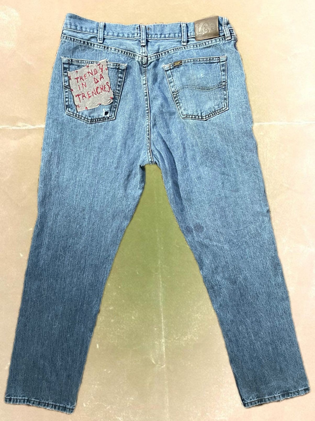 Handmade × Lee Custom Embroidered Vintage Denim Size US 36 / EU 52 - 2 Thumbnail