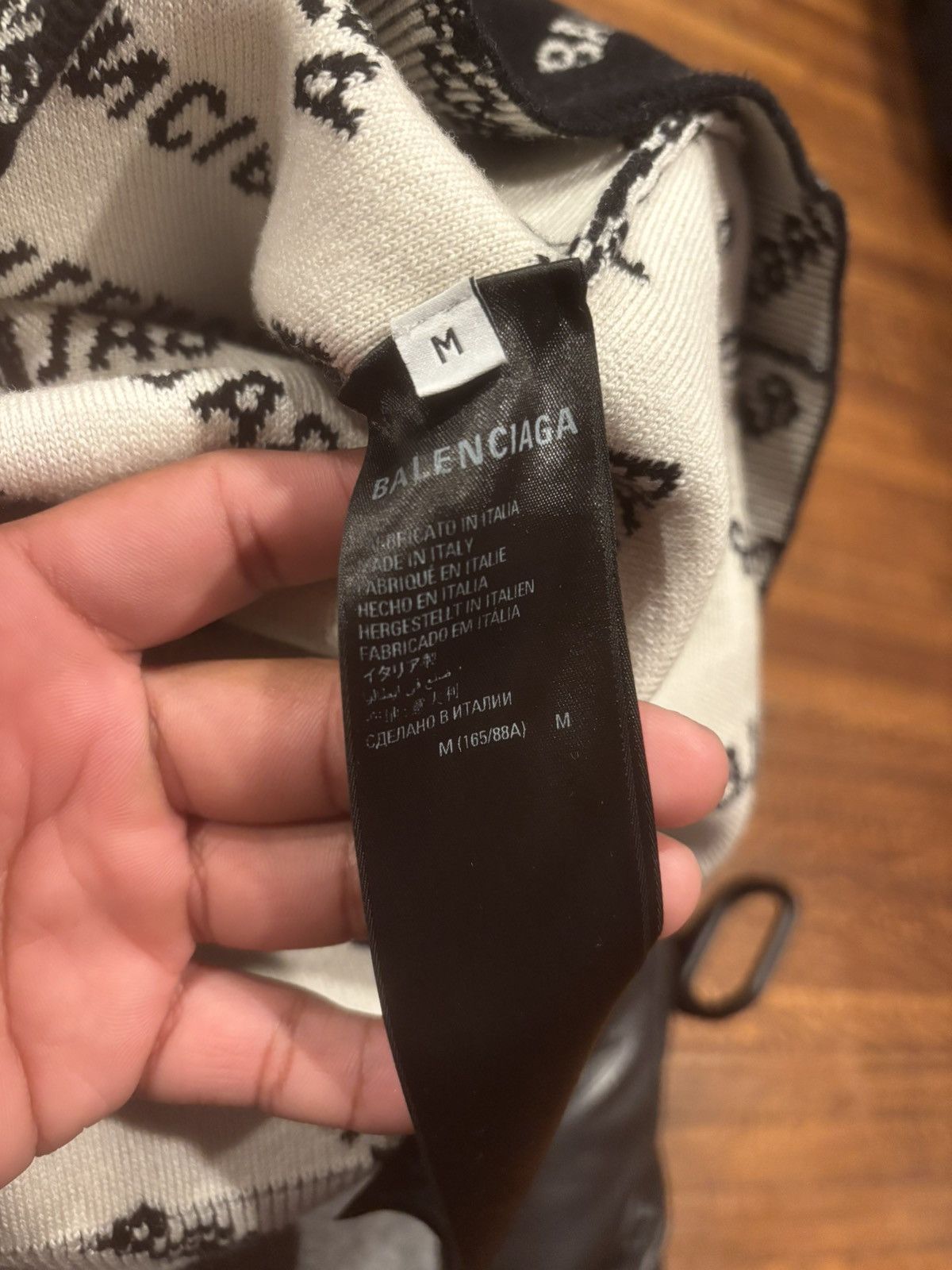 Balenciaga Balenciaga wool crewneck Size US M / EU 48-50 / 2 - 10 Thumbnail