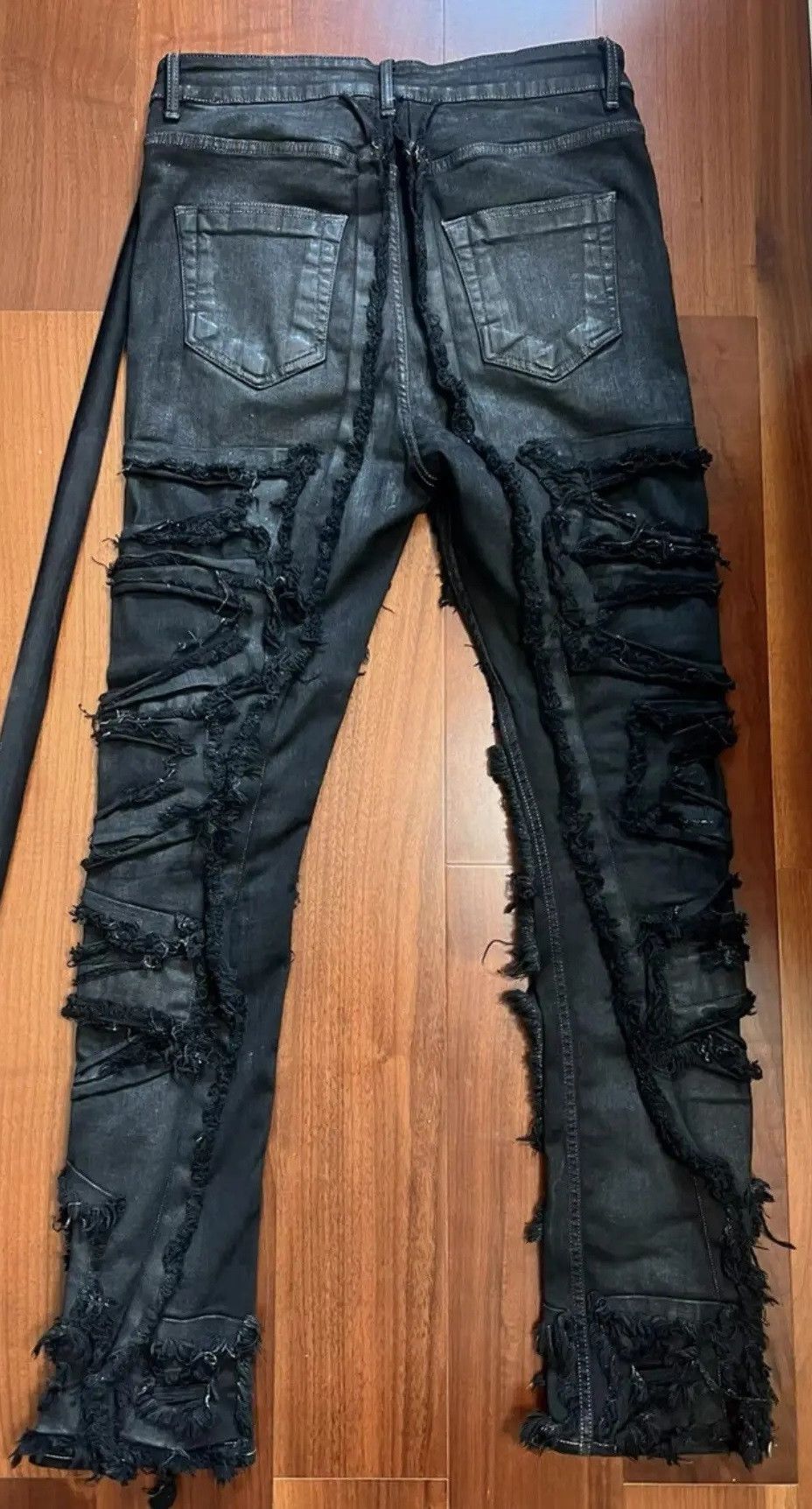 Rick Owens Drkshdw Rick Owens 21FW Distressed Jeans Size US 36 / EU 52 - 2 Thumbnail