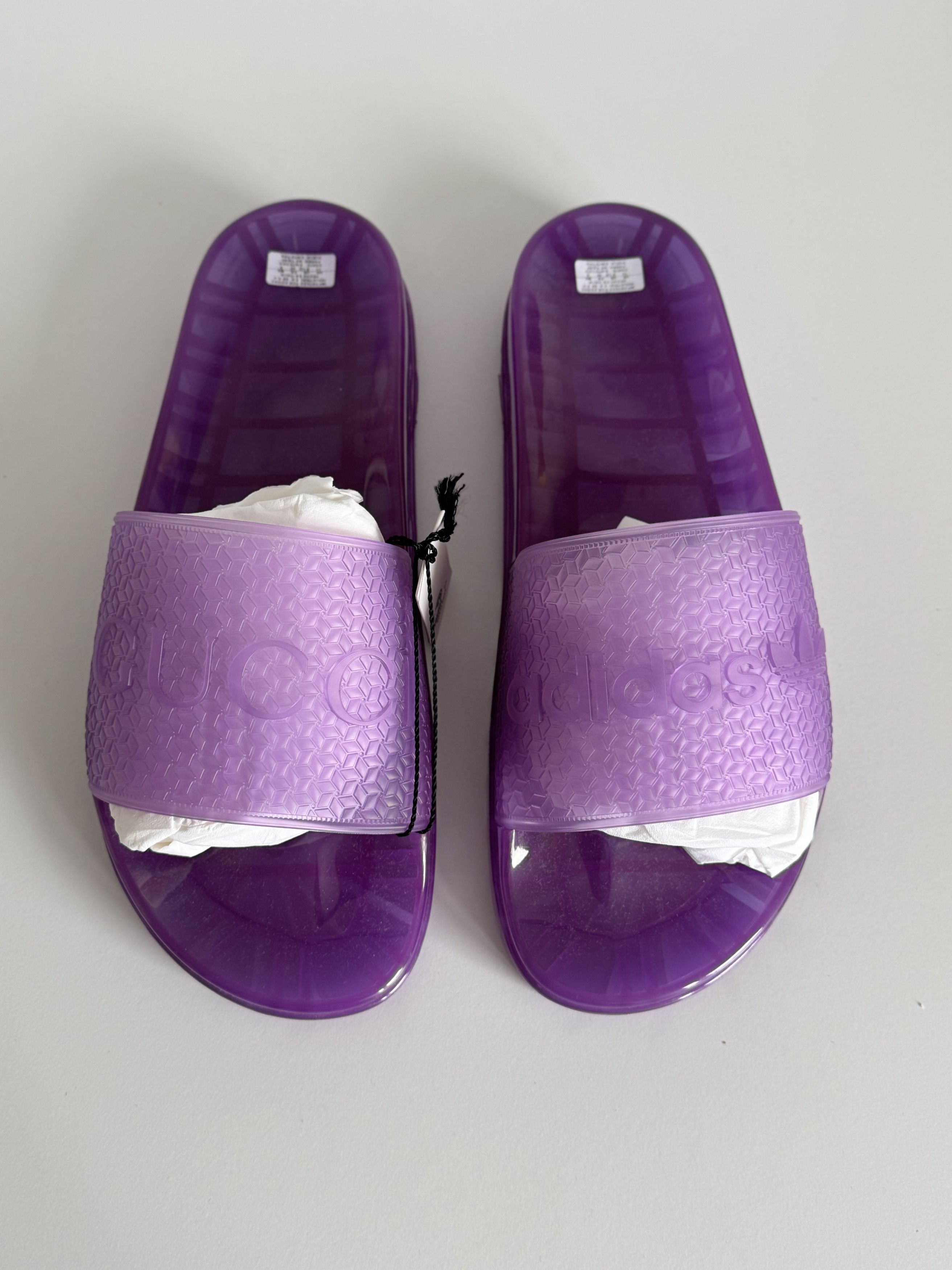Adidas × Gucci Gucci x Adidas | Womens size 11us fit 44 men | slides Size US 11 / EU 44 - 4 Thumbnail