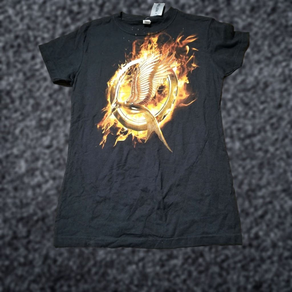 Tultex The Hunger Games T-Shirt Womens L Black NEW Size L / US 10 / IT 46 - 1 Thumbnail