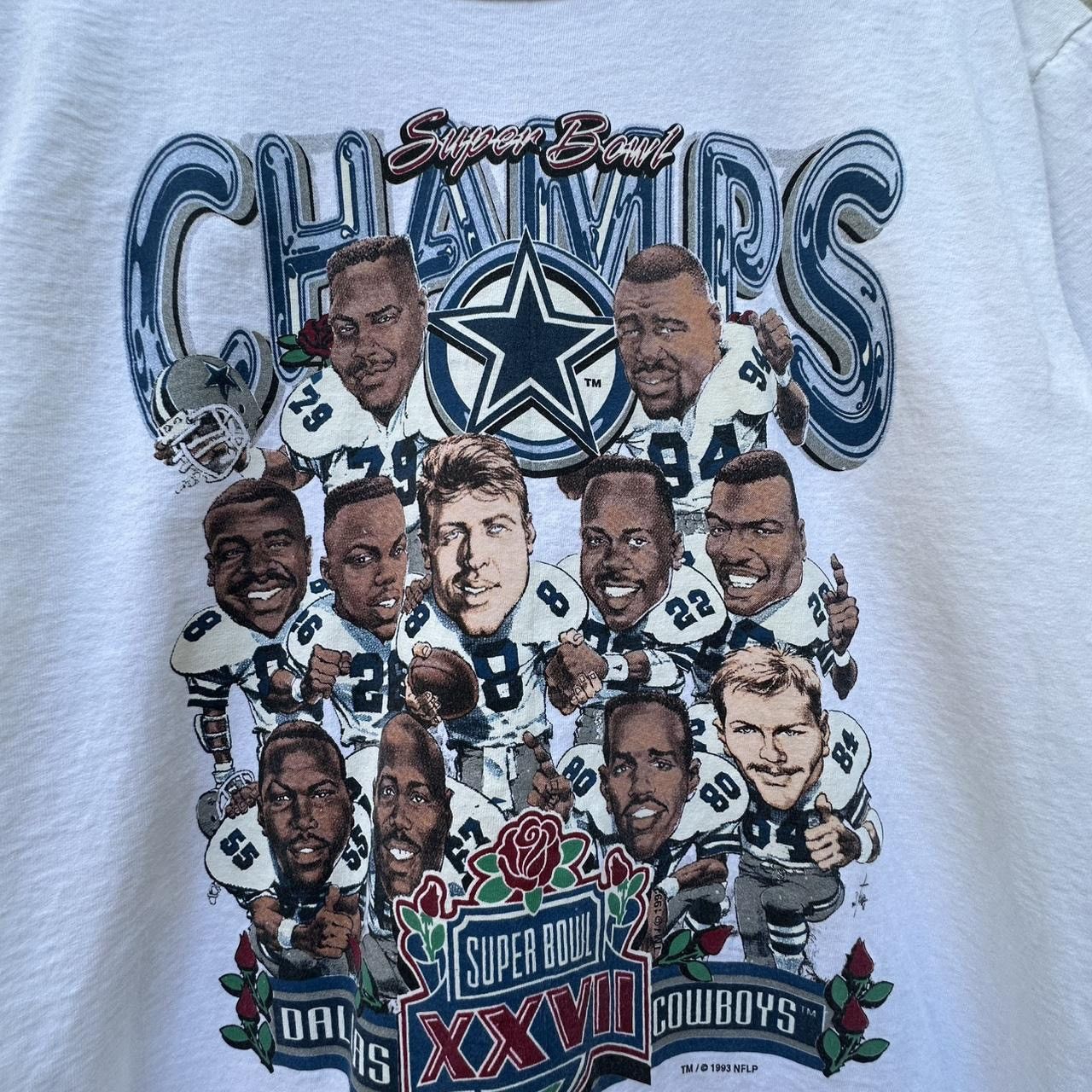 Salem Sportswear Dallas Cowboys caricature 90s Tee Size US L / EU 52-54 / 3 - 2 Thumbnail