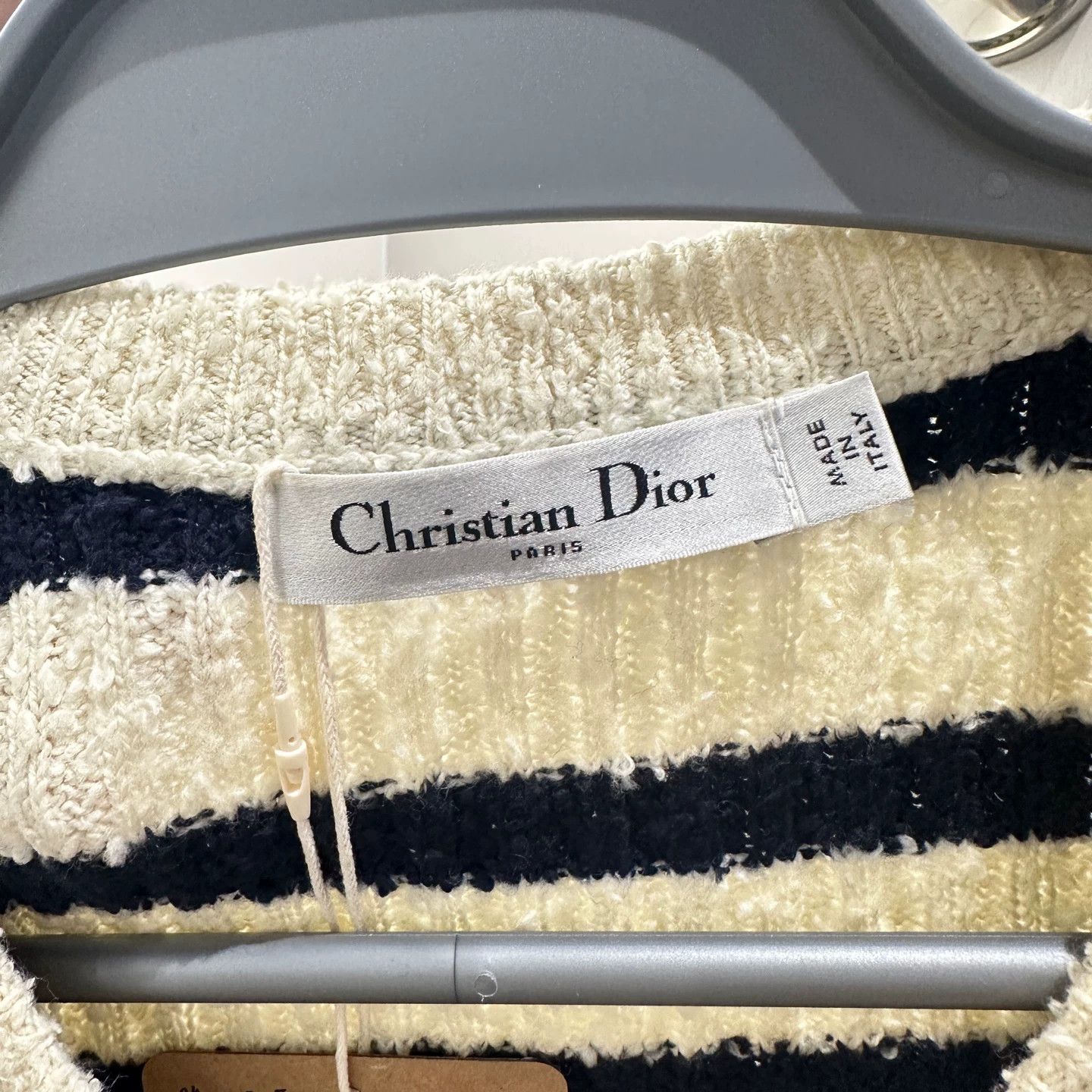Christian Dior Monsieur Christian Dior Striped Single-Breasted Cardigan 34 Size XS / US 0-2 / IT 36-38 - 3 Thumbnail