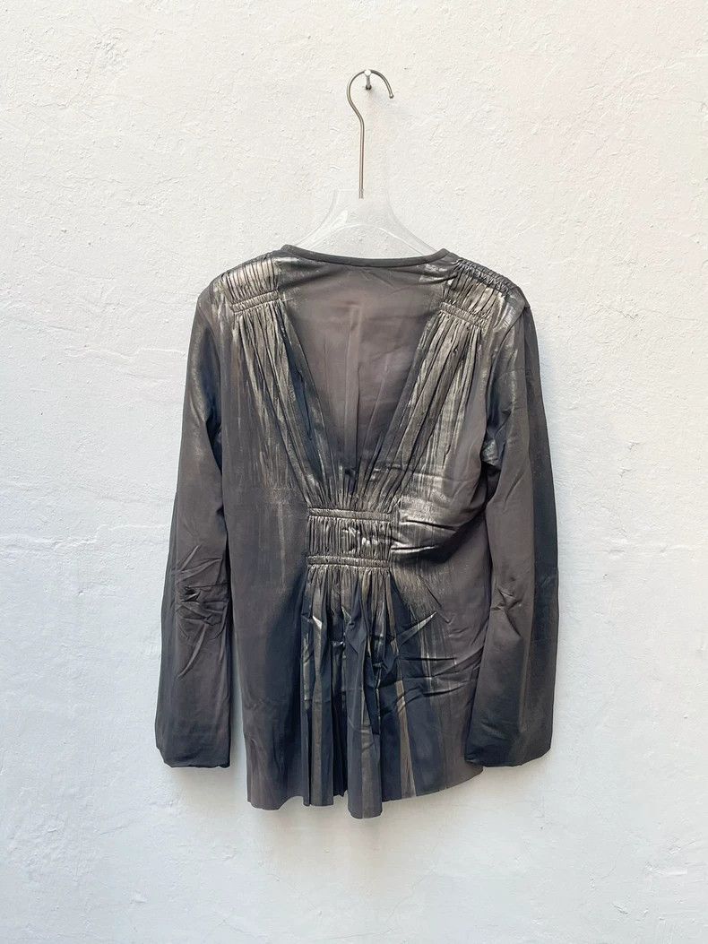 Issey Miyake ISSEY MIYAKE size m 02AW gold trompe l'oeil jacket half sk Size 25" / US 0 / IT 36 - 4 Thumbnail