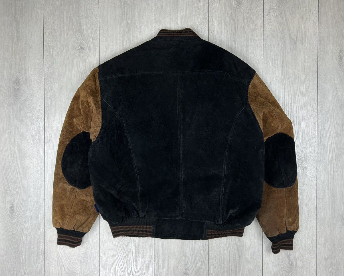 Vintage Vintage Varsity American Leather Bomber Jacket size L Size US L / EU 52-54 / 3 - 6 Thumbnail