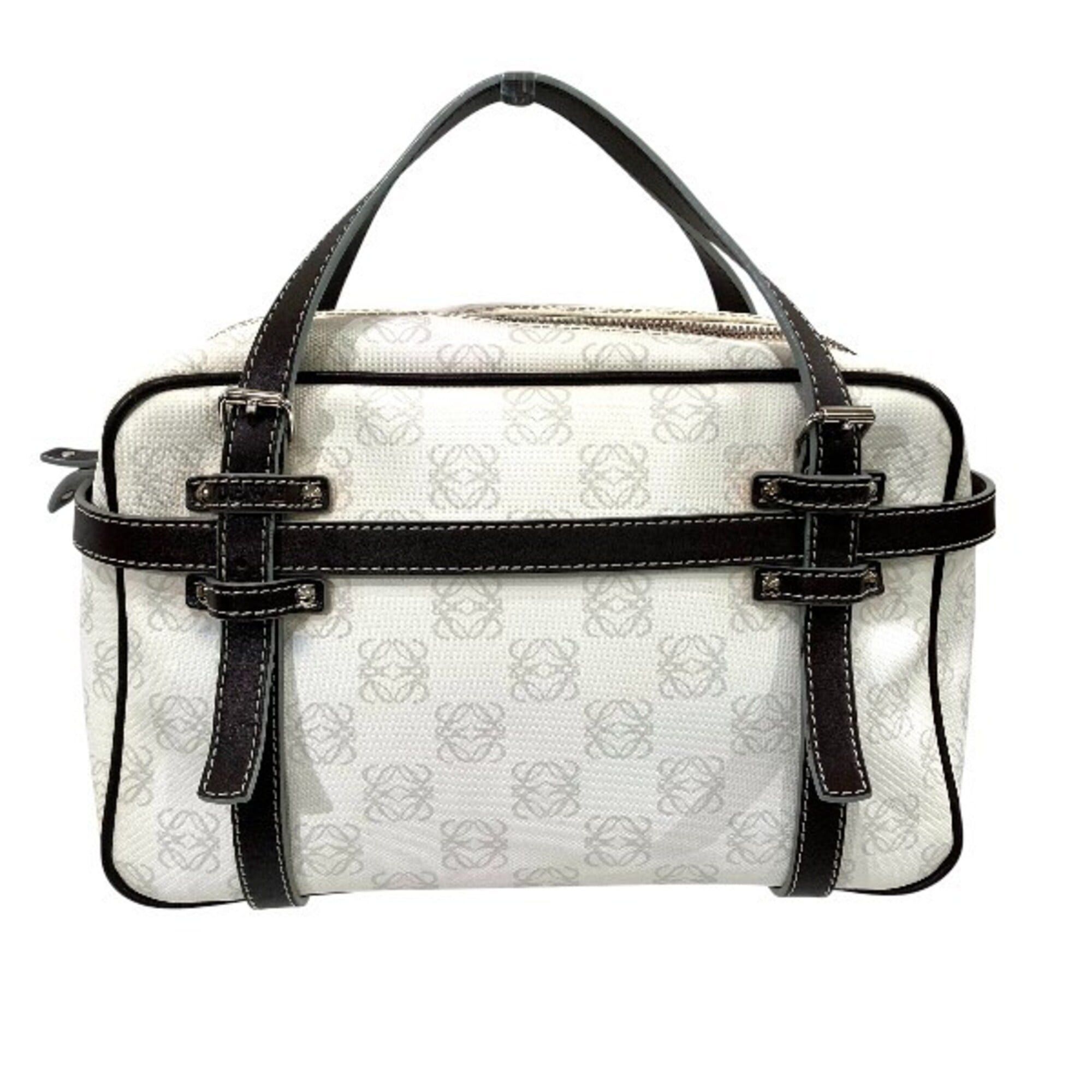 Loewe Loewe Repeat Anagram White Handbag (Women's Handbag) Size ONE SIZE - 1 Thumbnail