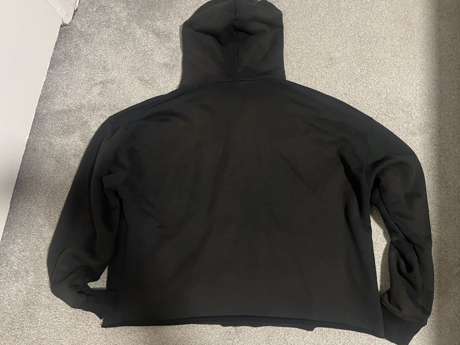 Minted New York Washed Black Cropped Hoodie Size US L / EU 52-54 / 3 - 3 Thumbnail