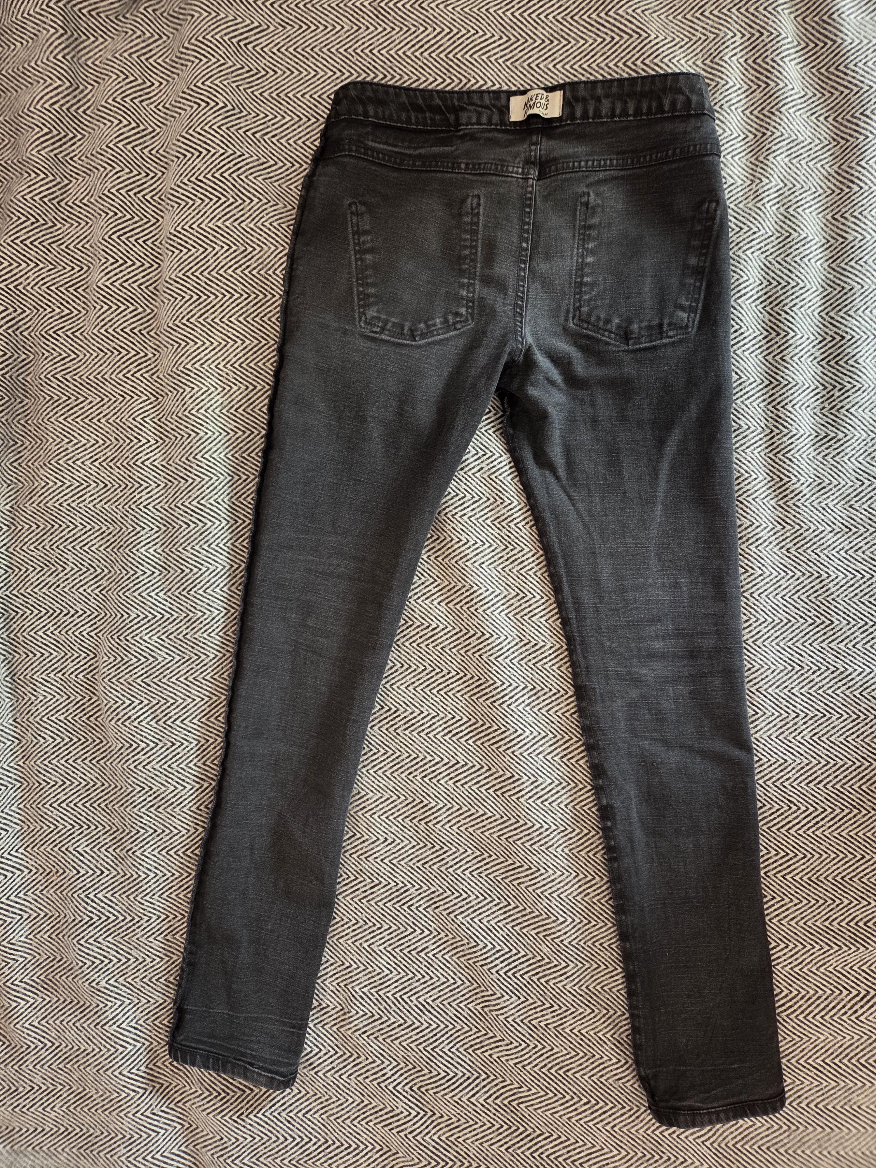 Naked & Famous Kihon Black Stretch Size US 34 / EU 50 - 4 Thumbnail