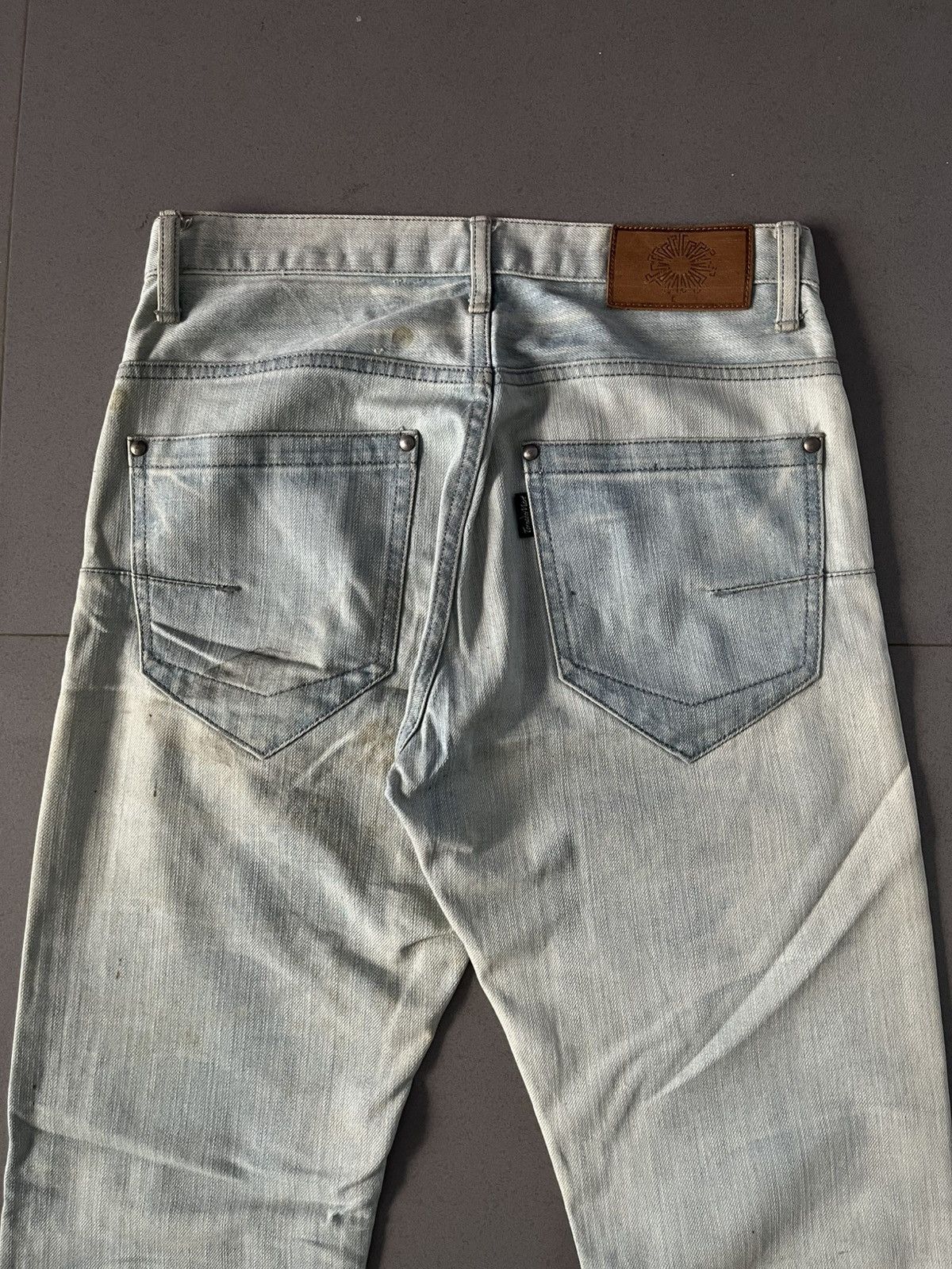 Tornado Mart TORNADO MART JAPANESE DENIM JEANS BASIC BLUE FADE PANTS Size US 30 / EU 46 - 4 Thumbnail