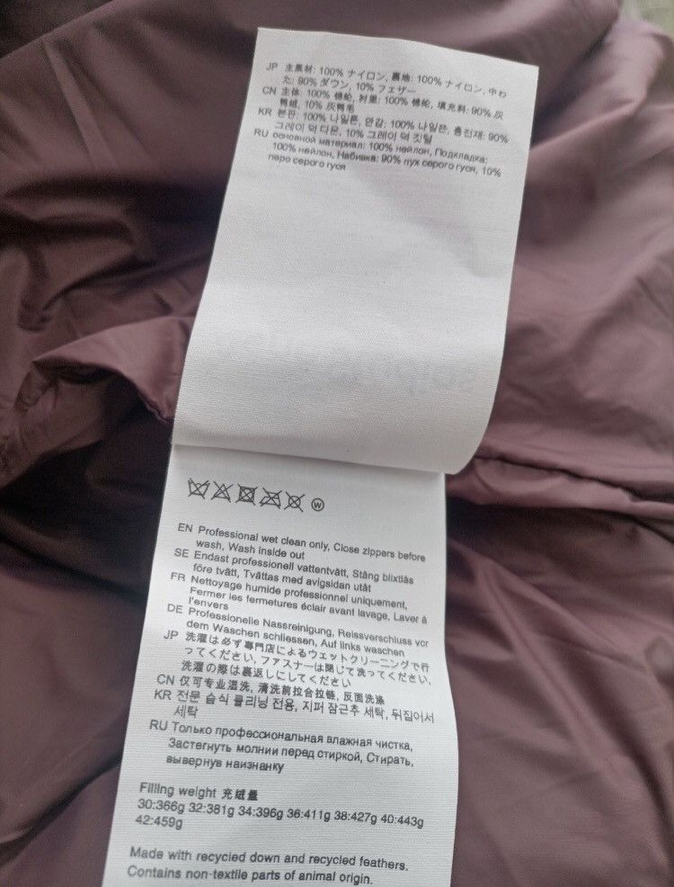 Acne Studios Acne studios Down jacket 2412-Nextarrow Size US XS / EU 42 / 0 - 8 Thumbnail
