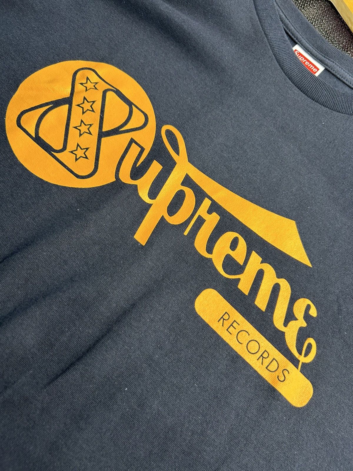 Supreme Supreme Records T-shirt Size US L / EU 52-54 / 3 - 3 Thumbnail